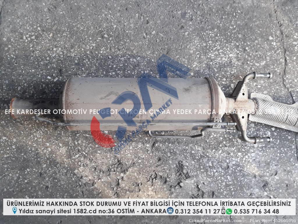 citroen c elysee 1.6 dizel euro6 100hp çıkma alt katalizör