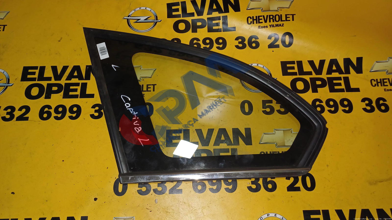 2008 2012 Chevrolet Captiva Çıkma  Kelebek Camı