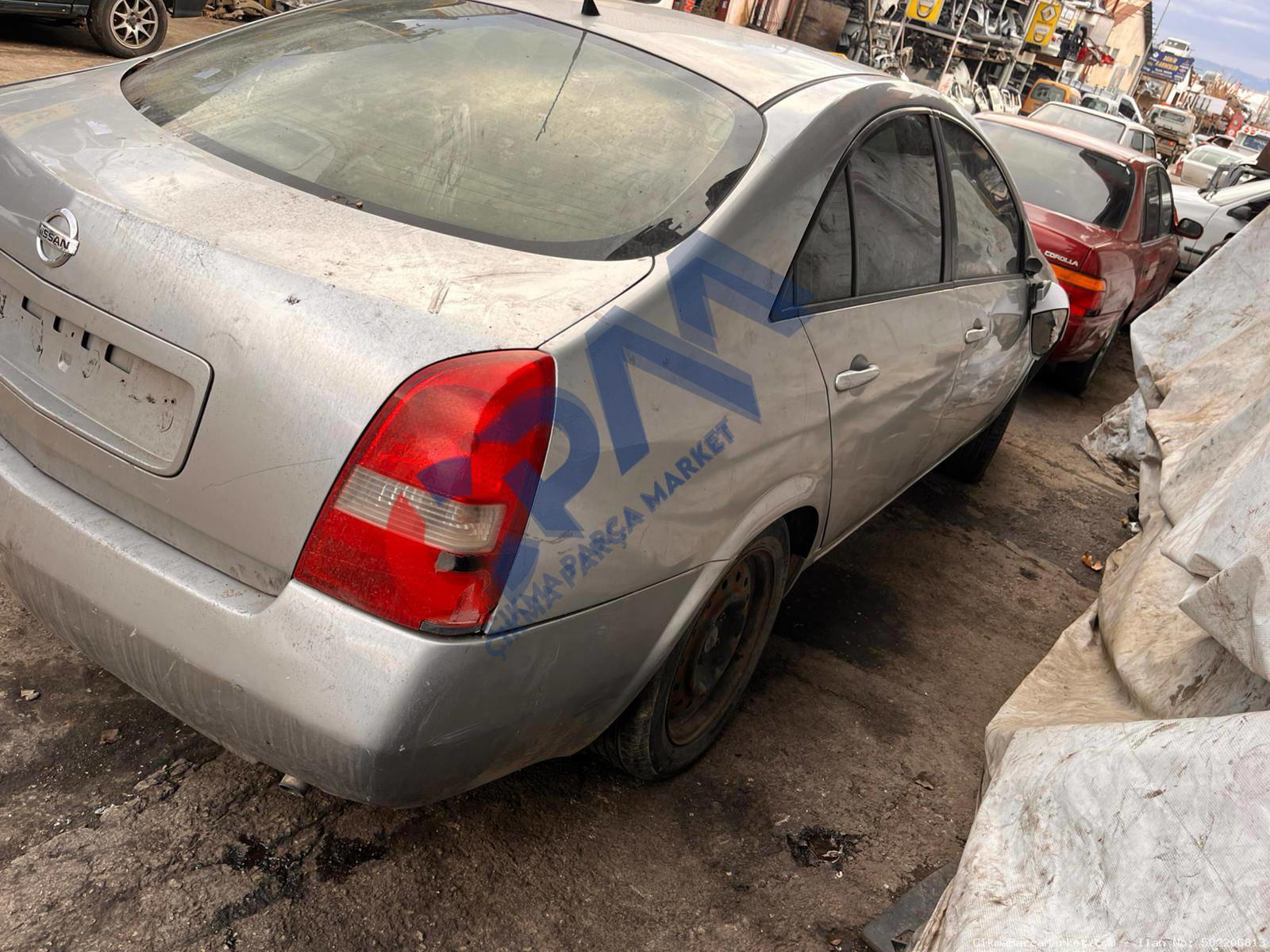 2003 2006 Nissan Primera Tekna Motor Kaputu