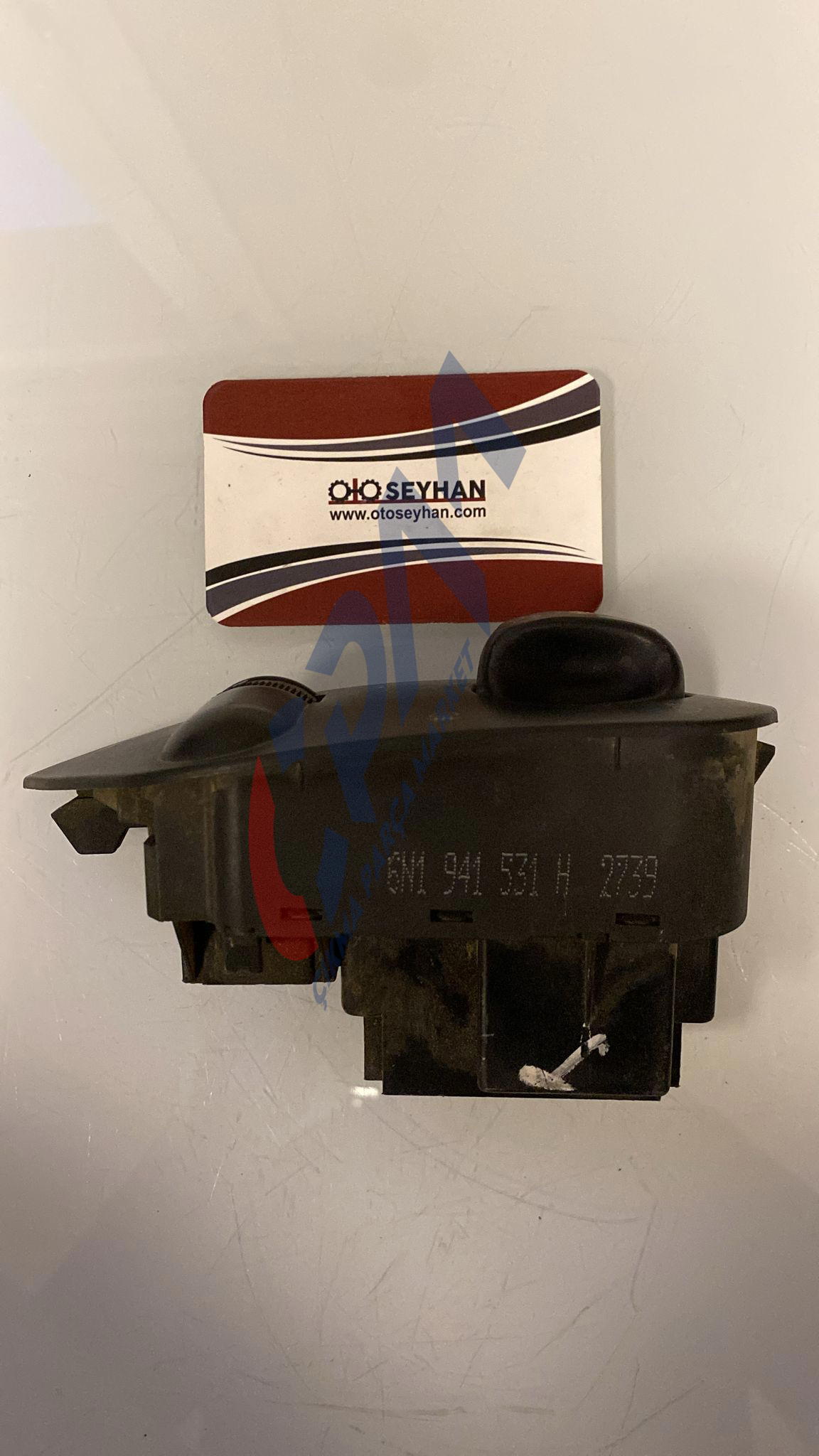 6N1941531H volkswagen caddy 2000 model far anahtarı