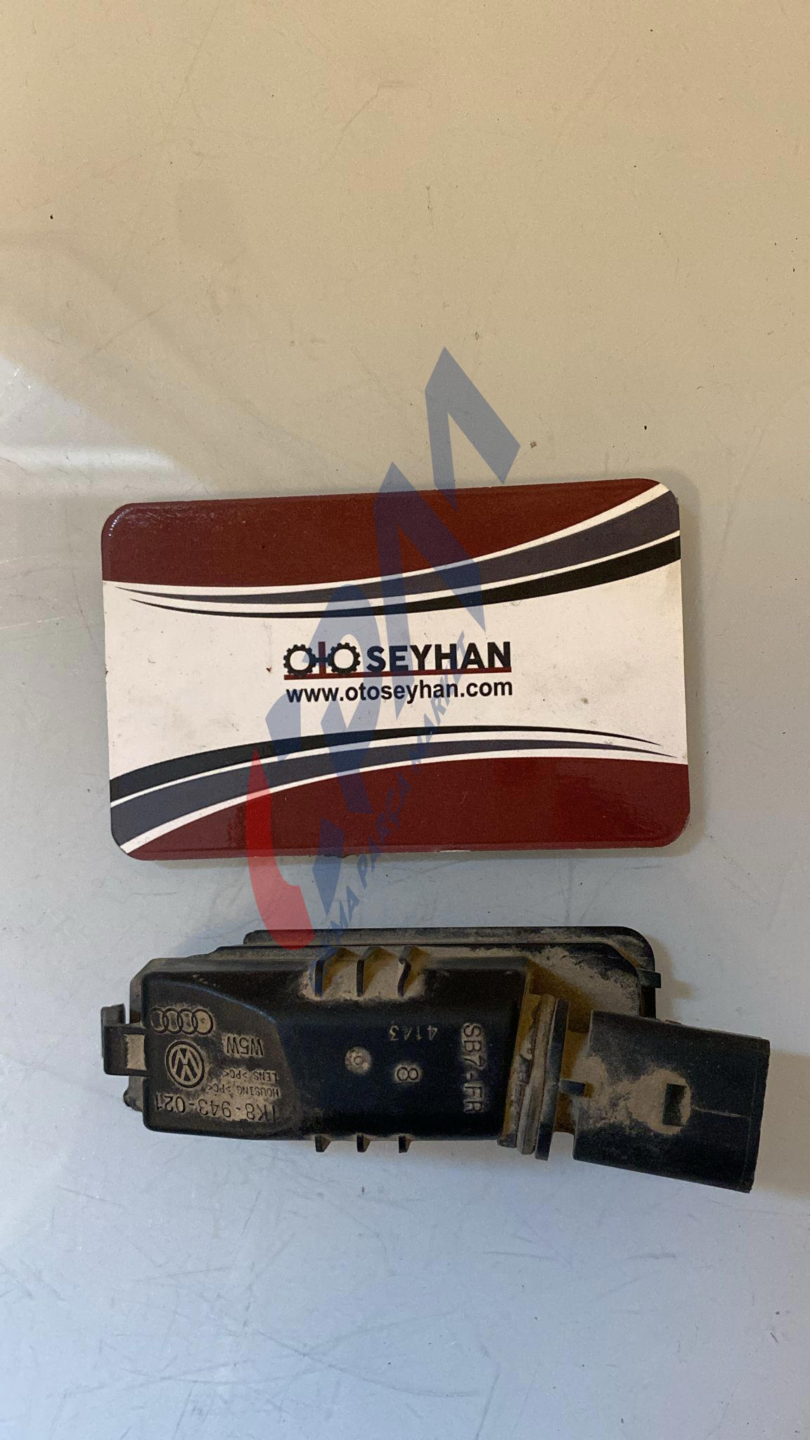 1K8943021 volkswagen golf 5 6 plaka lambası