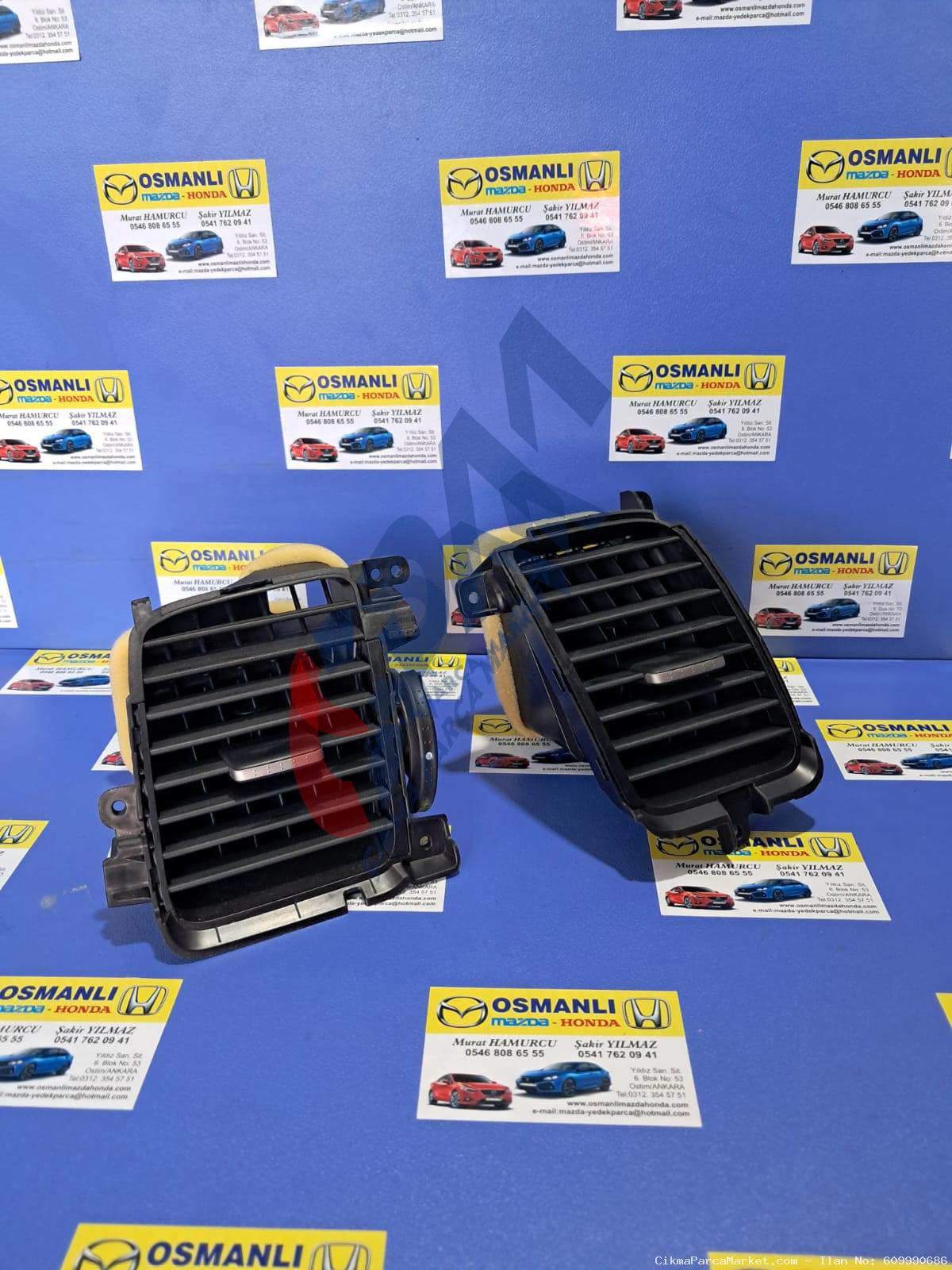 Honda Civic FD6 Sol Kalorifer Üfleme Izgaraları
