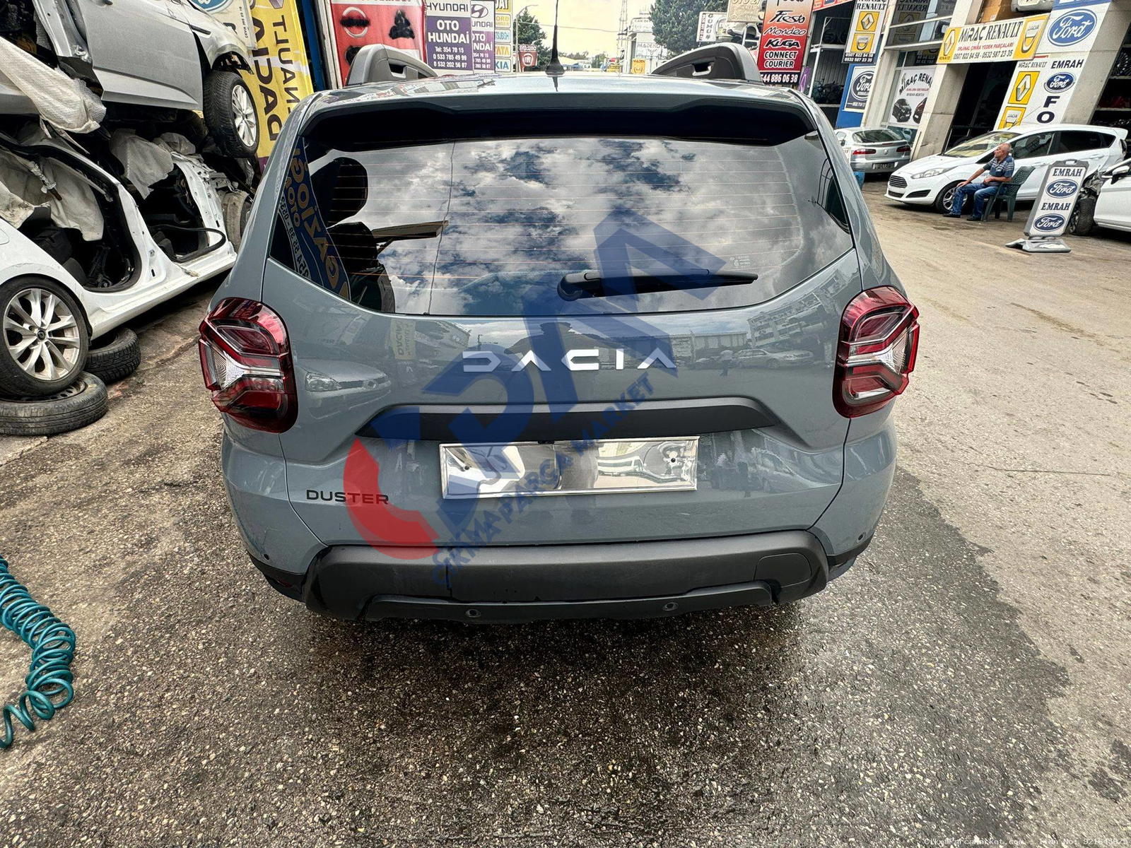 2020 2024 Dacia Duster 2 Çıkma Bagaj Kapağı (Nardo Gri)