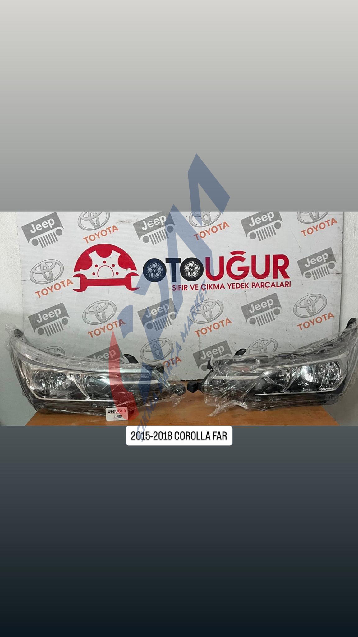 2015 2018 MODEL TOYOTA COROLLA FAR ADET