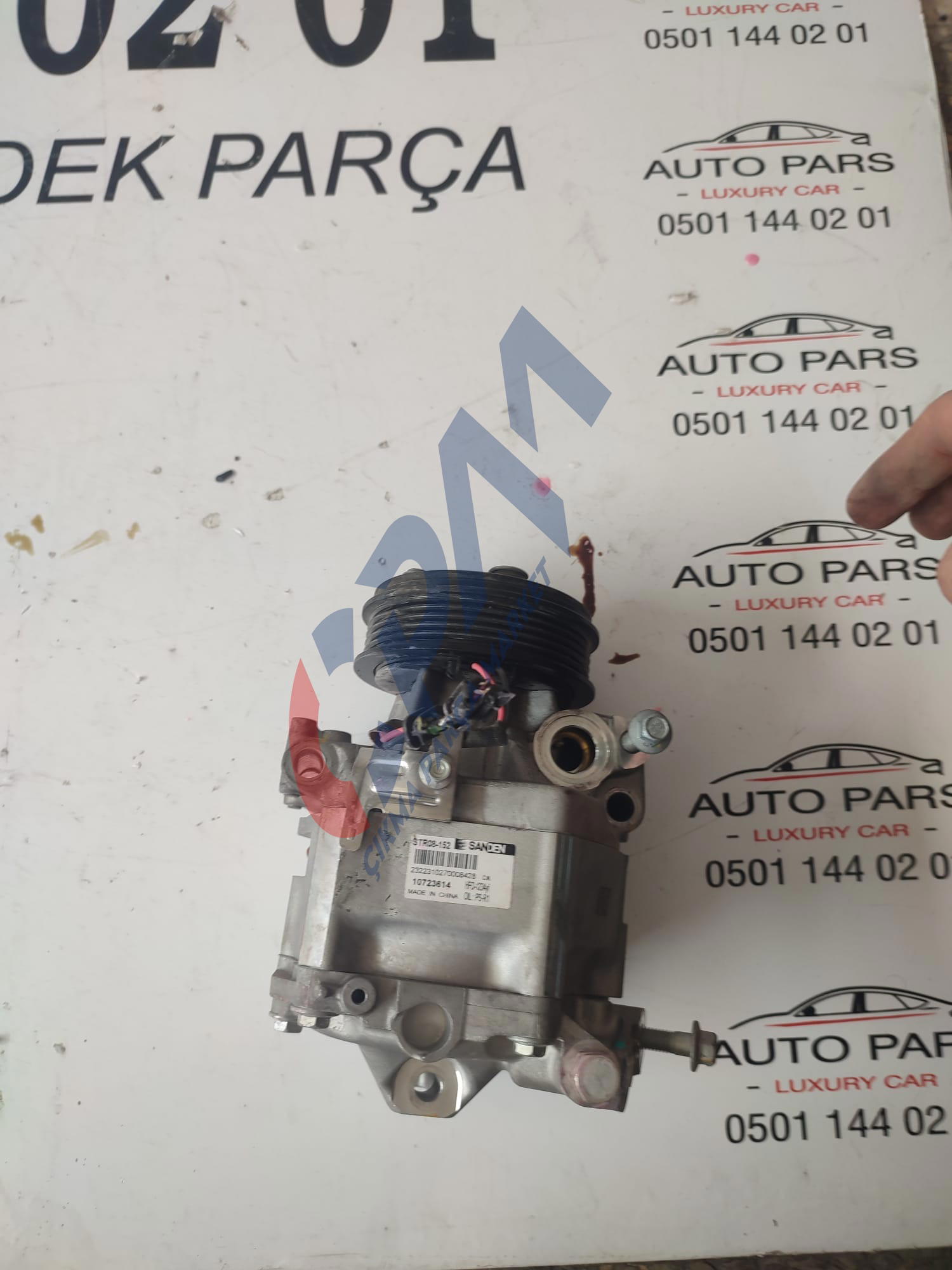 2021 2025 MG ZS 1.0 KLIMA KOMPRESÖRÜ 10723614
