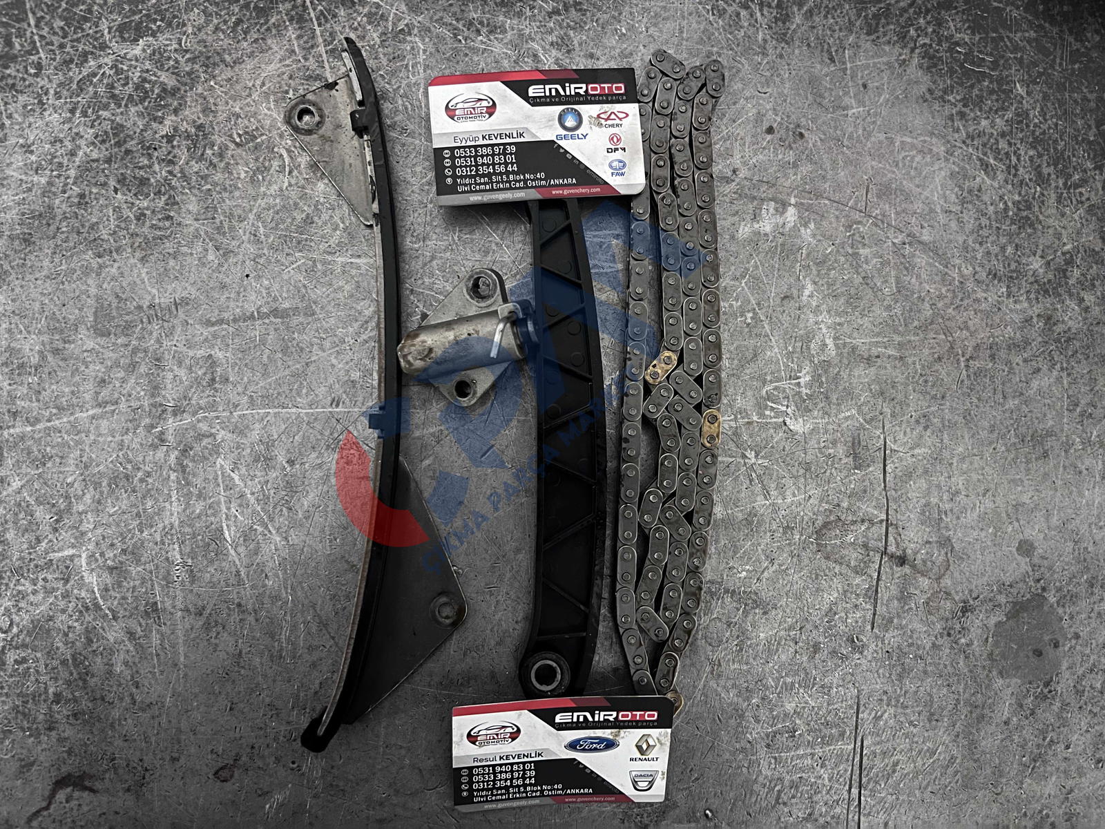 GEELY EMGRAND EURO 5 ZİNCİR SETİ KOMPLE