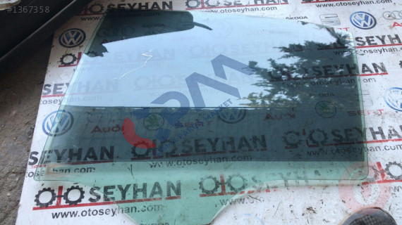 mercedes c180 w204 sol arka kapı cam