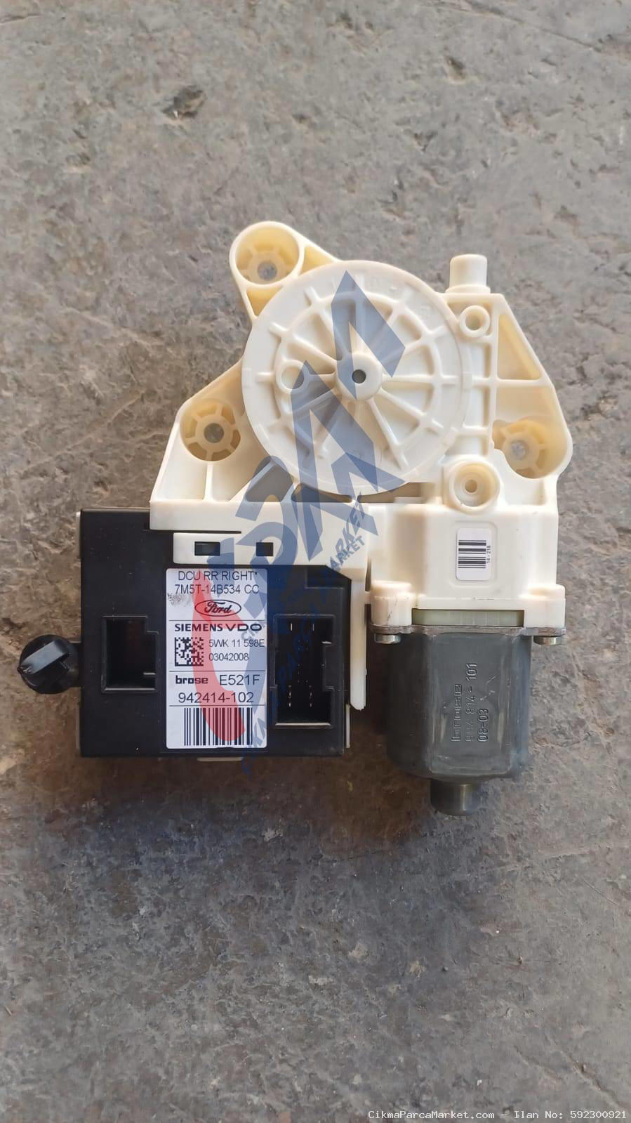 2008 2011 Ford Focus Sağ Arka Cam Motoru 7m5t 14b533ac