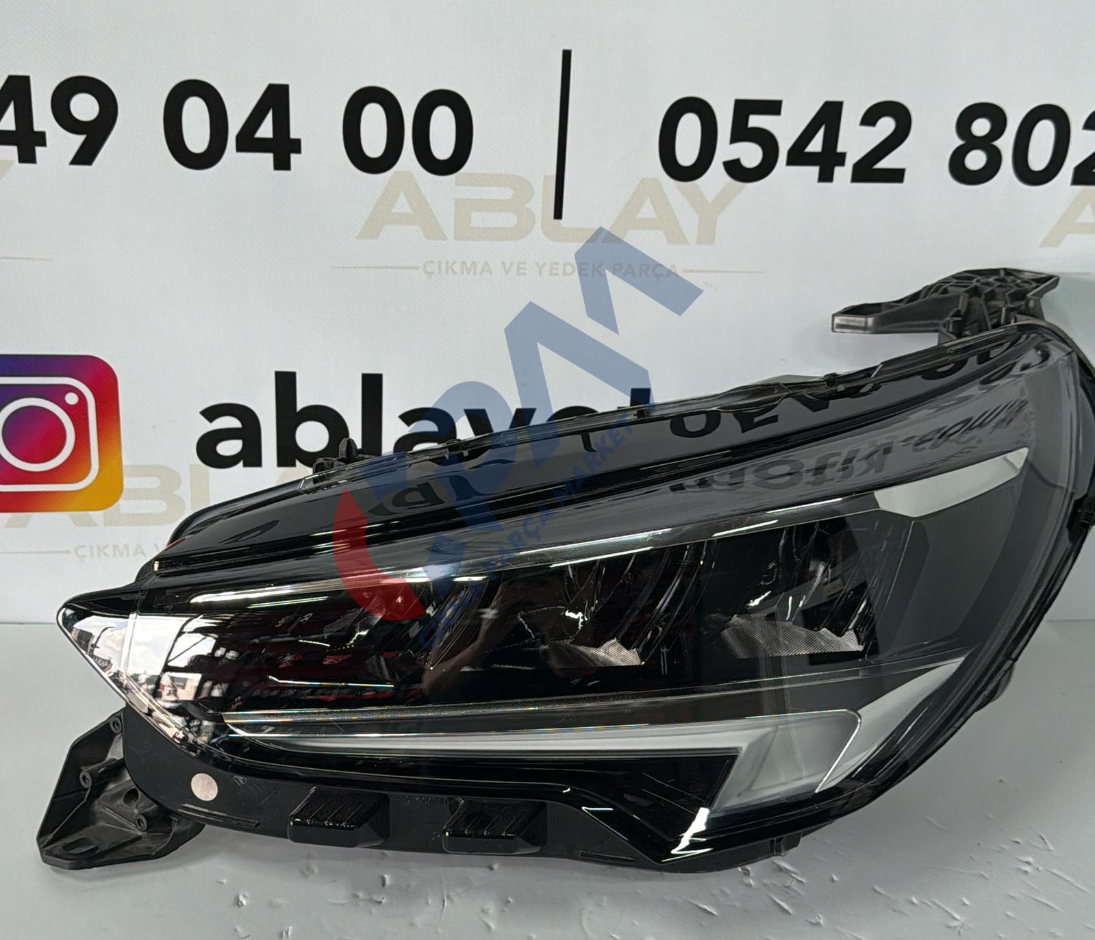 2020 2025 OPEL CORSA F KASA LEDLİ SOL ÖN FAR 9829522580