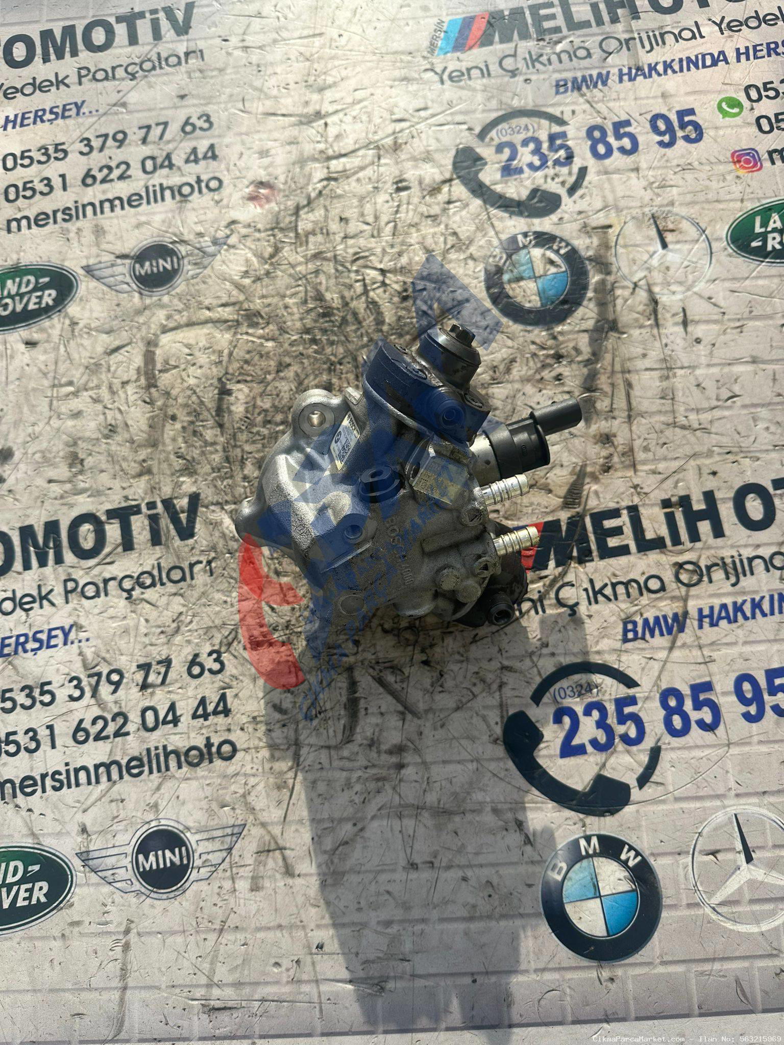 BMW ÇIKMA F10 E90 N47 N57 YAKIT POMPASI 8577654 7800593 7800123 0445010617