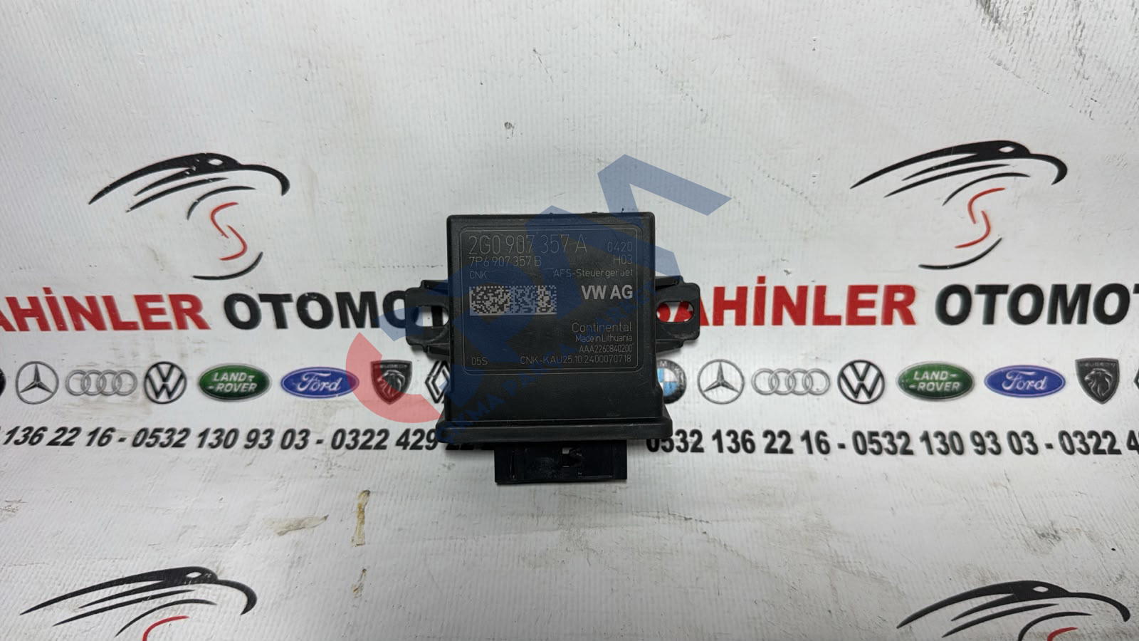 2017 2026 SEAT Ibiza V Elektronik Kontrol Modülü / Kontrol Ünitesi OEM: 2G0907357A
