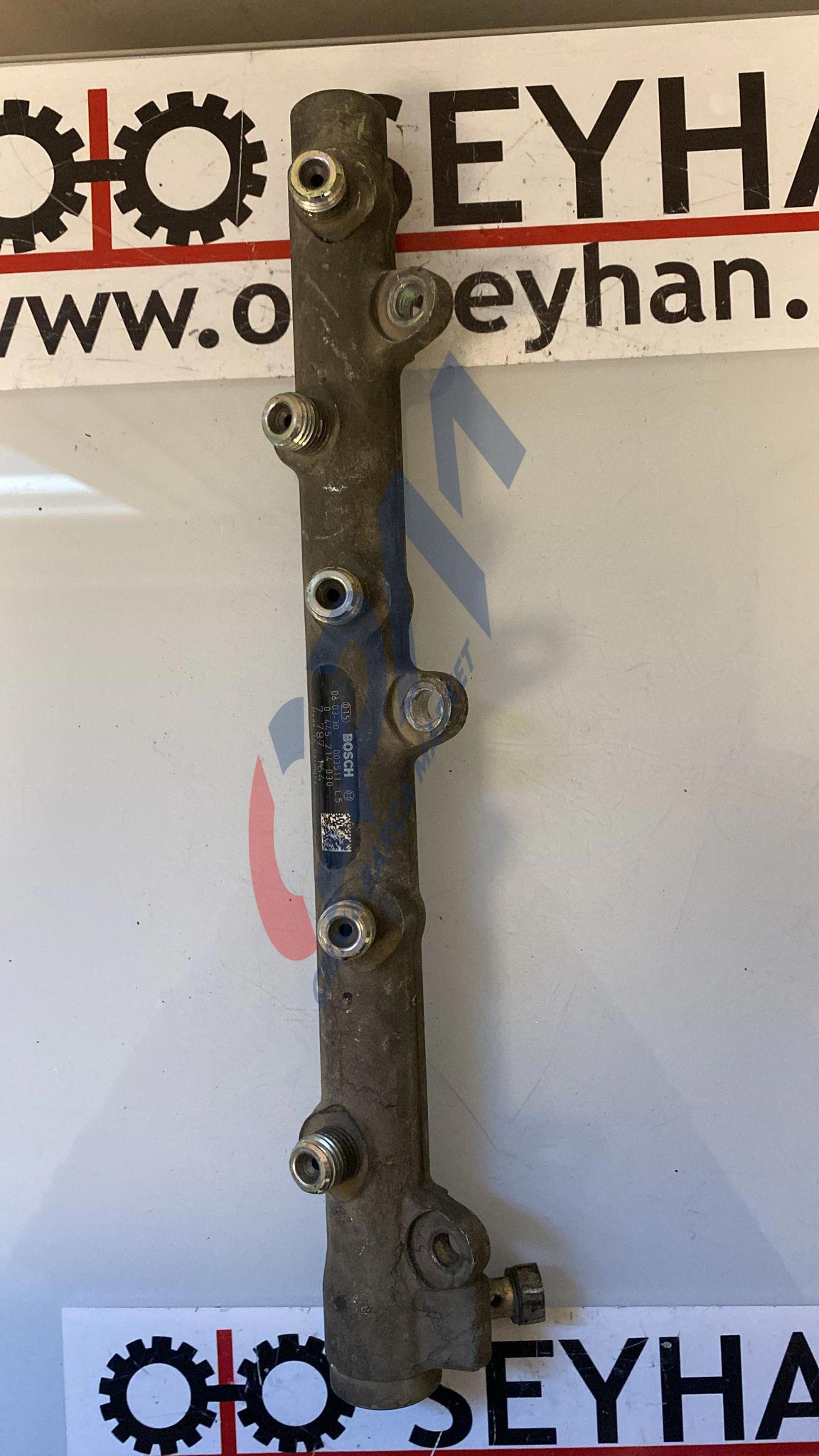 0445214030 7787164 BMW 5.20 D E60 M47 enjektör rail borusu