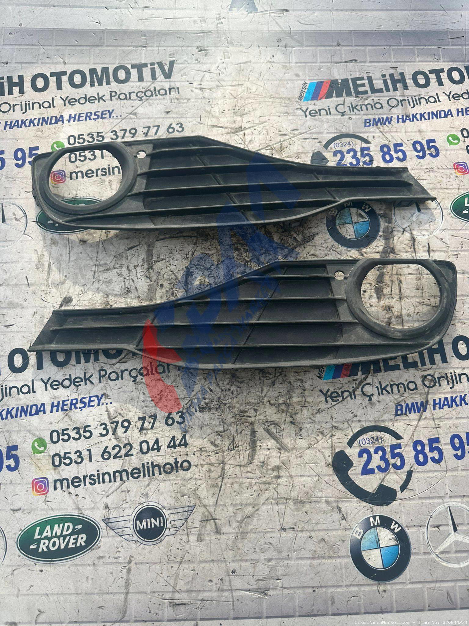 BMW ÇIKMA F30 SAĞ SOL SİS FAR ÇERÇEVESİ 7255365 7255366