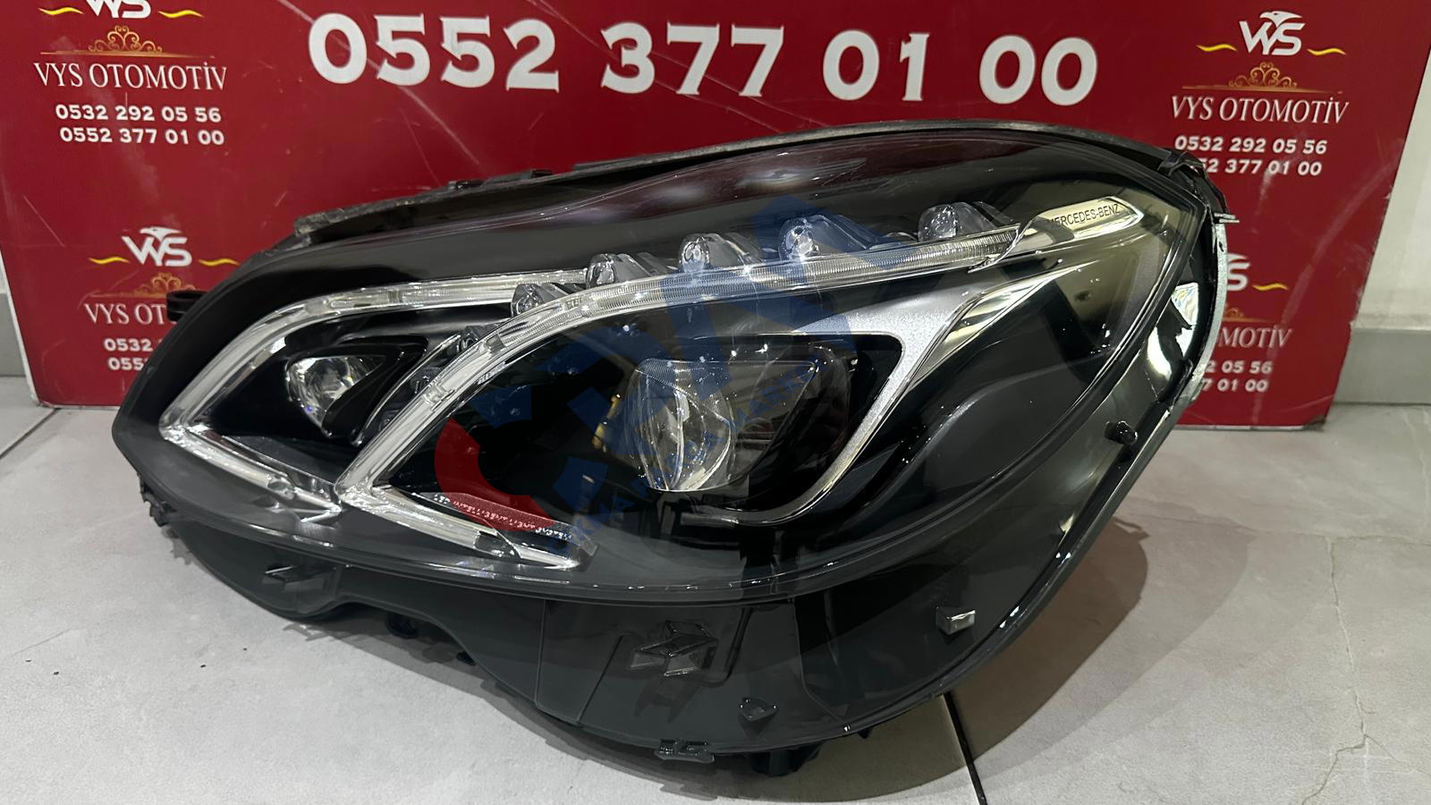 2013 2015 Mercedes E Serisi W212 MAKYAJLI Sol Ön Far A2128202339