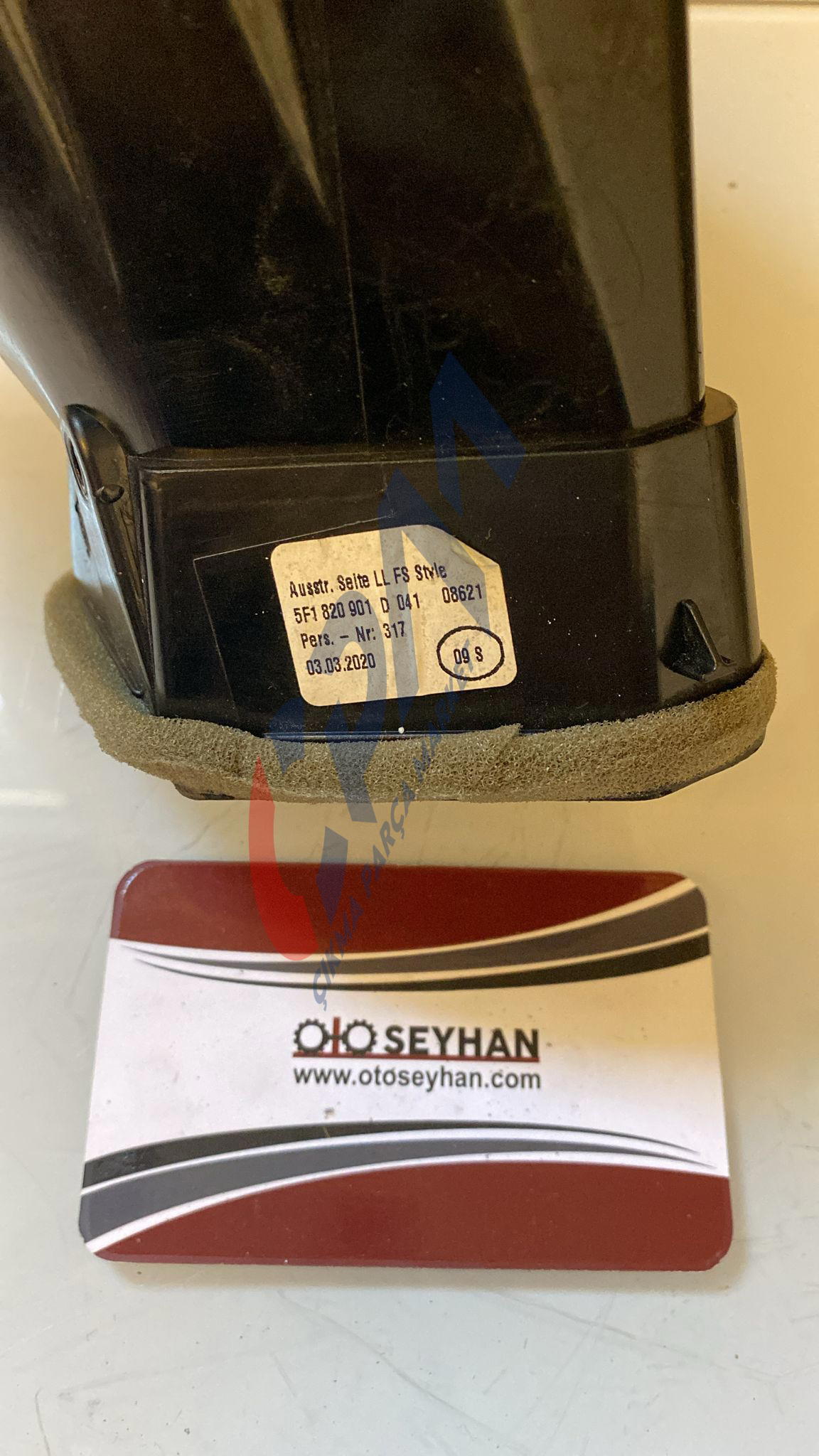 5F1820901D seat leon 17 20 sol havalandırma ızgarası difüzör