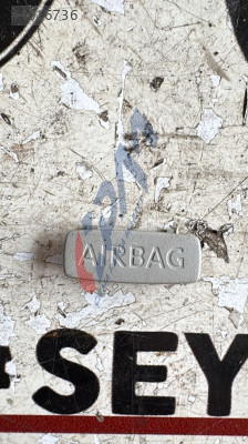 1K0853437B vw golf 6 airbag yazılı kapak