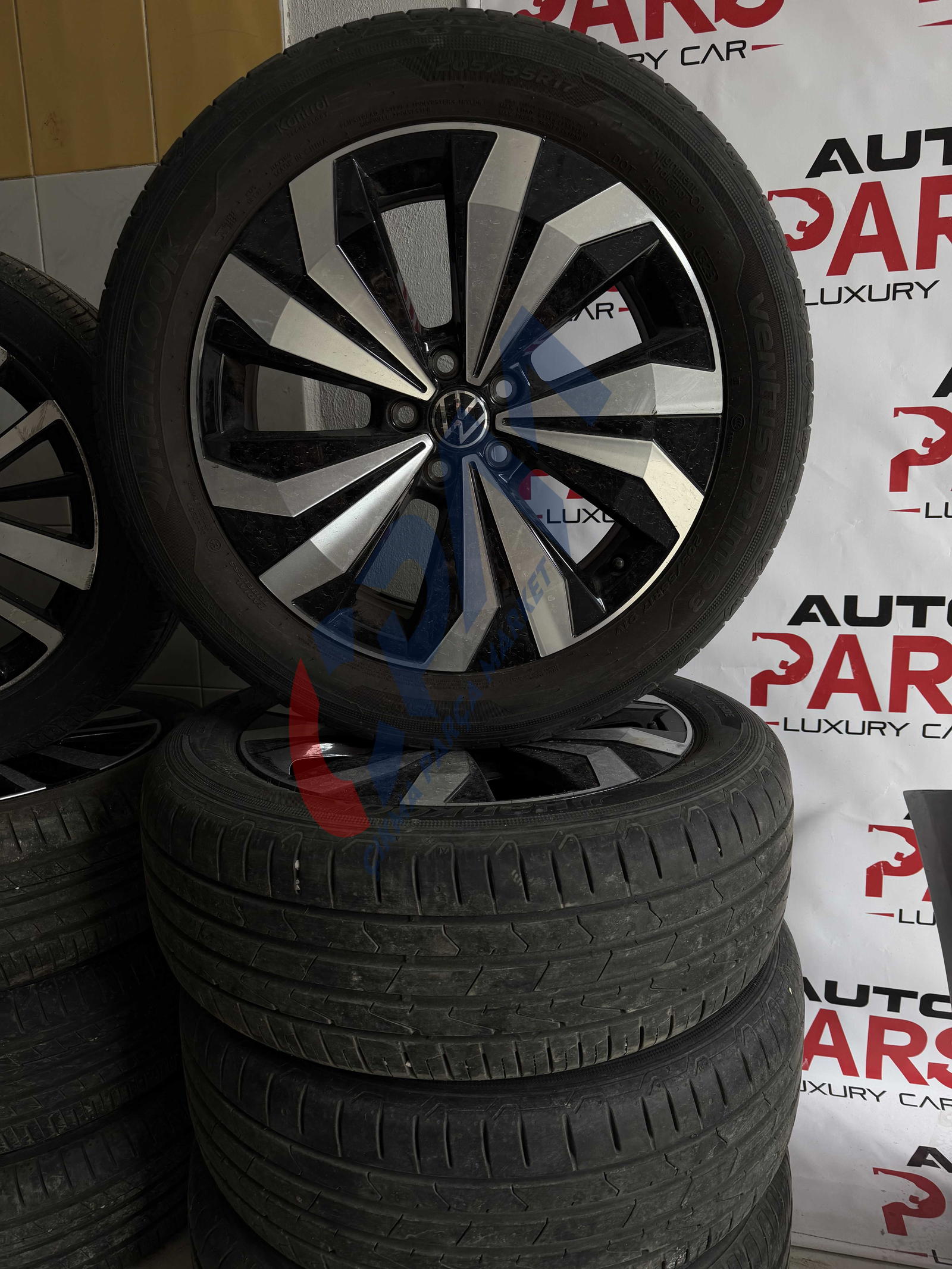 2022 2025 VOLKSWAGEN T SERISI TCROSS JANT LASTİK  ÖN ARKA TAKIM JANT   LASTIK