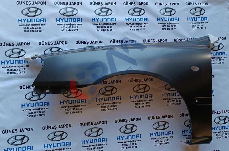 2000 2003 Hyundai Accent milenyum Sol Ön Çamurluk sıfır yeni ürün