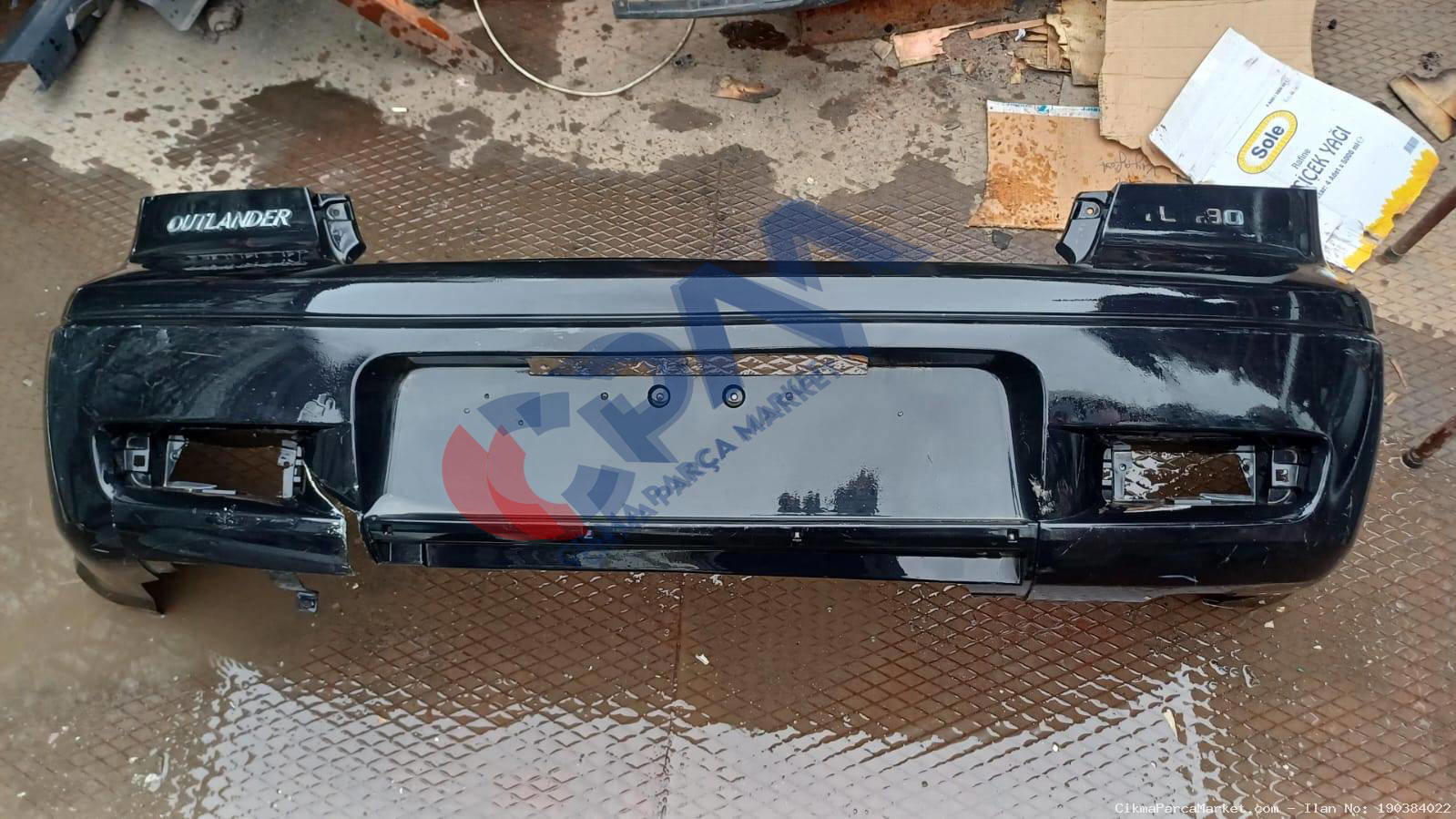 2002 2006 Mitsubishi Outlander Arka Tampon