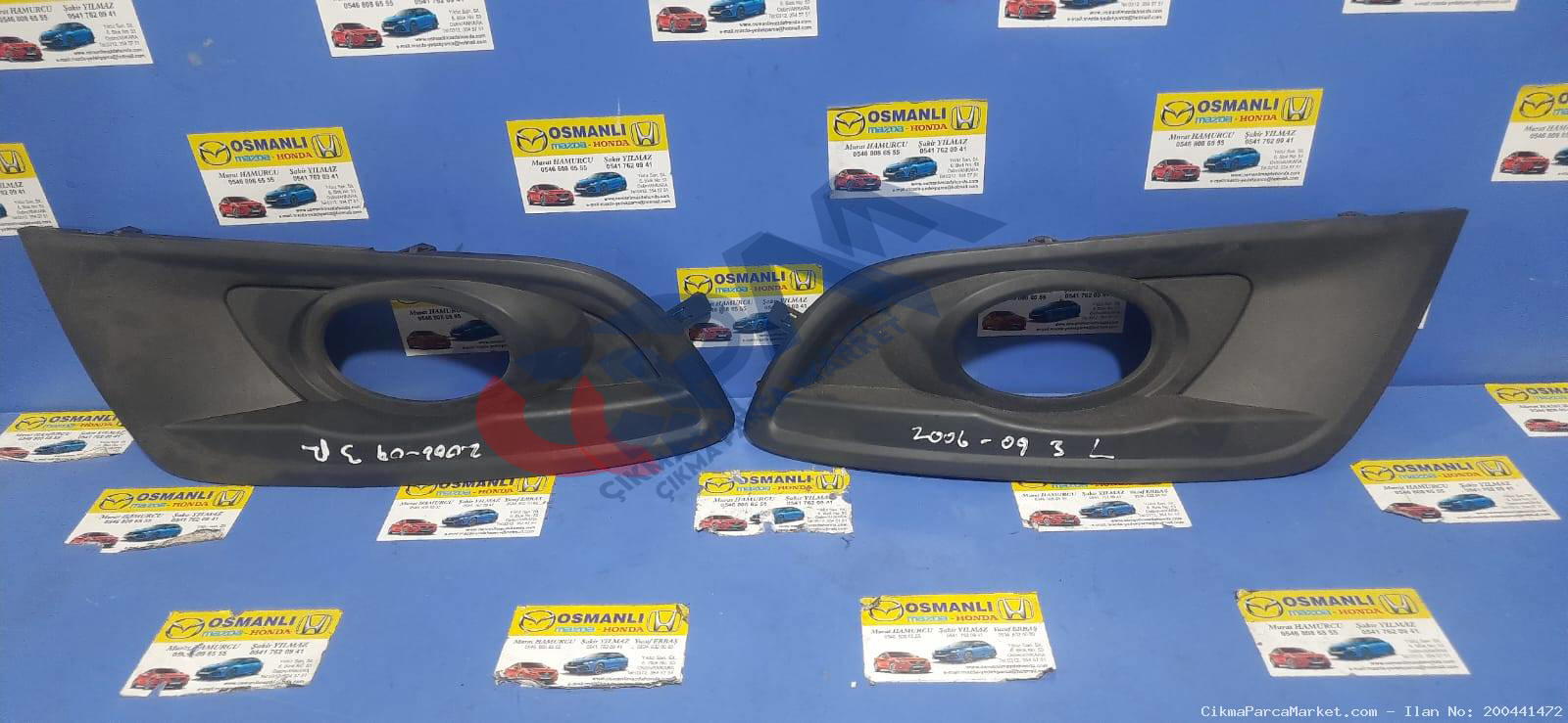 Mazda 3 Sağ  Sol Sis Çerçevesi