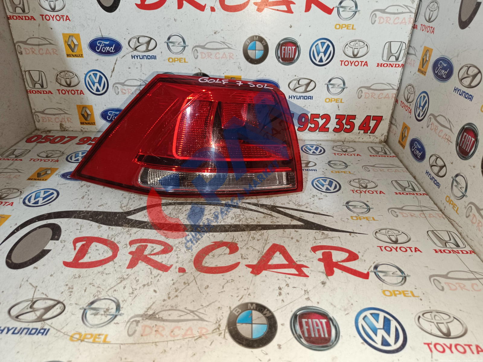 Volkswagen Golf 7 Sol Arka Stop 5G0945095P
