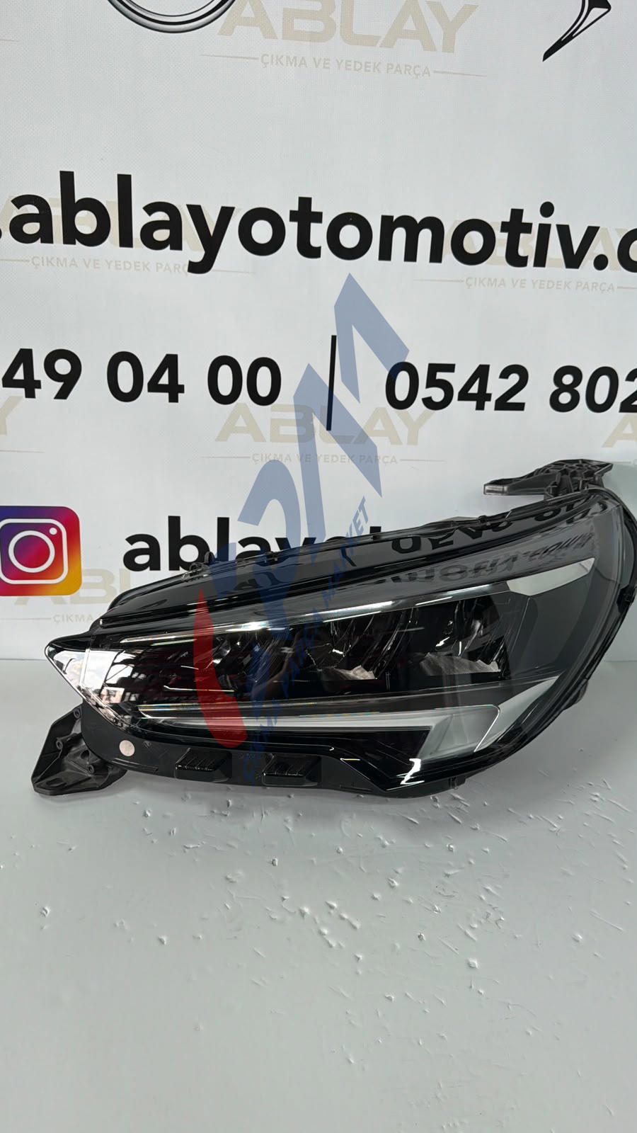 OPEL CORSA F KASA LED SOL ÖN FAR
