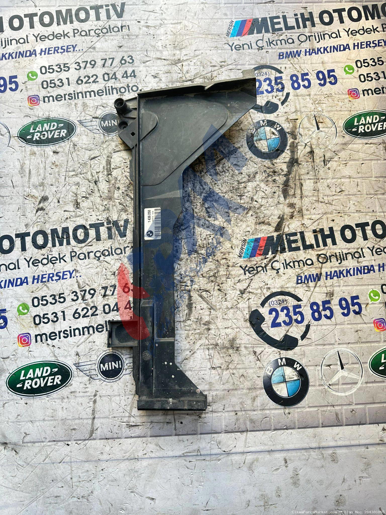BMW ÇIKMA E46 RADYATÖR YAN BRAKET MANUEL ŞAN. 1436250