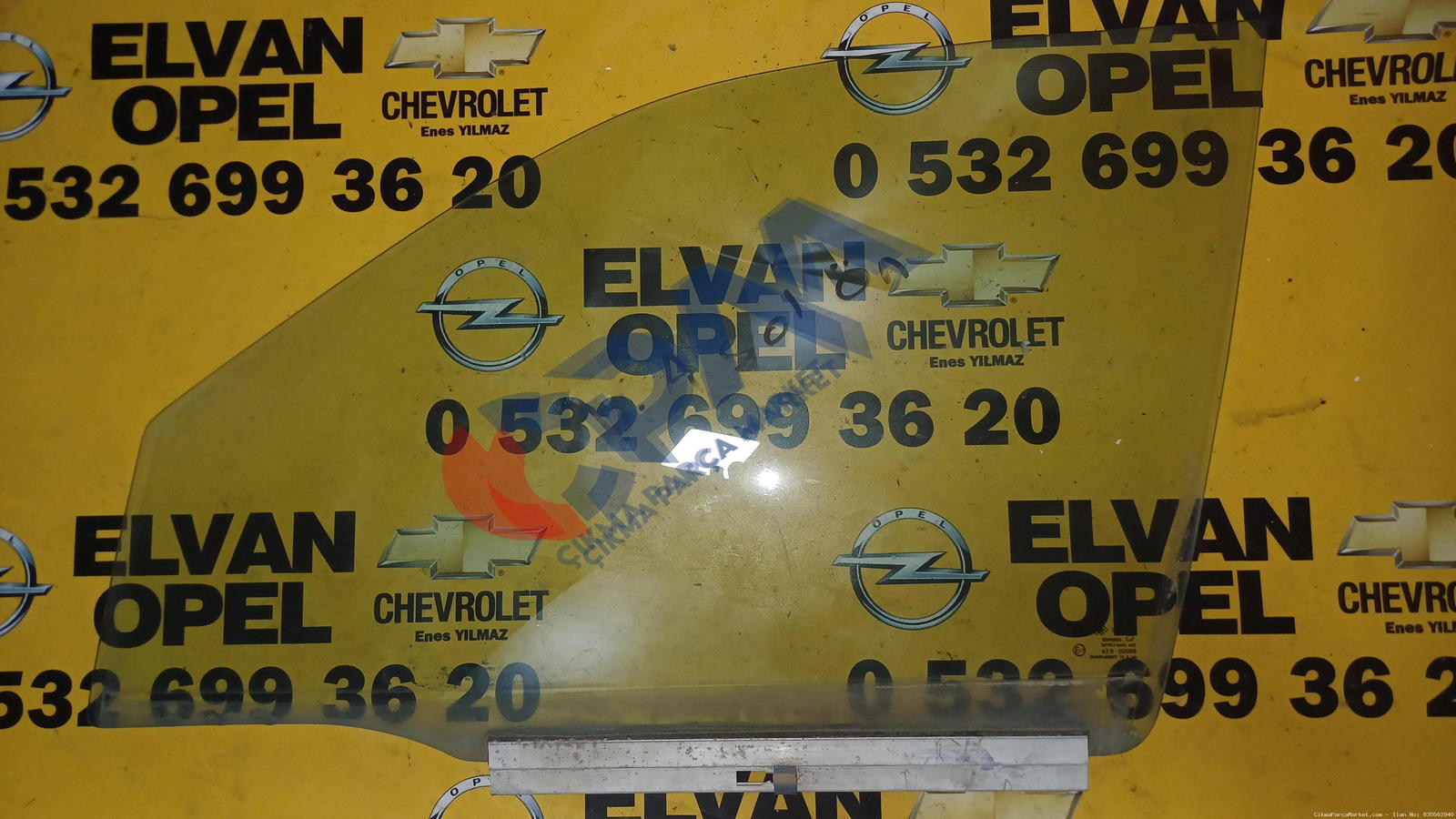 1991 1996 Opel Vectra A Çıkma Kelebek Camı