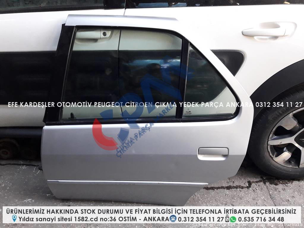 peugeot 306 çıkma sola arka dolu kapı