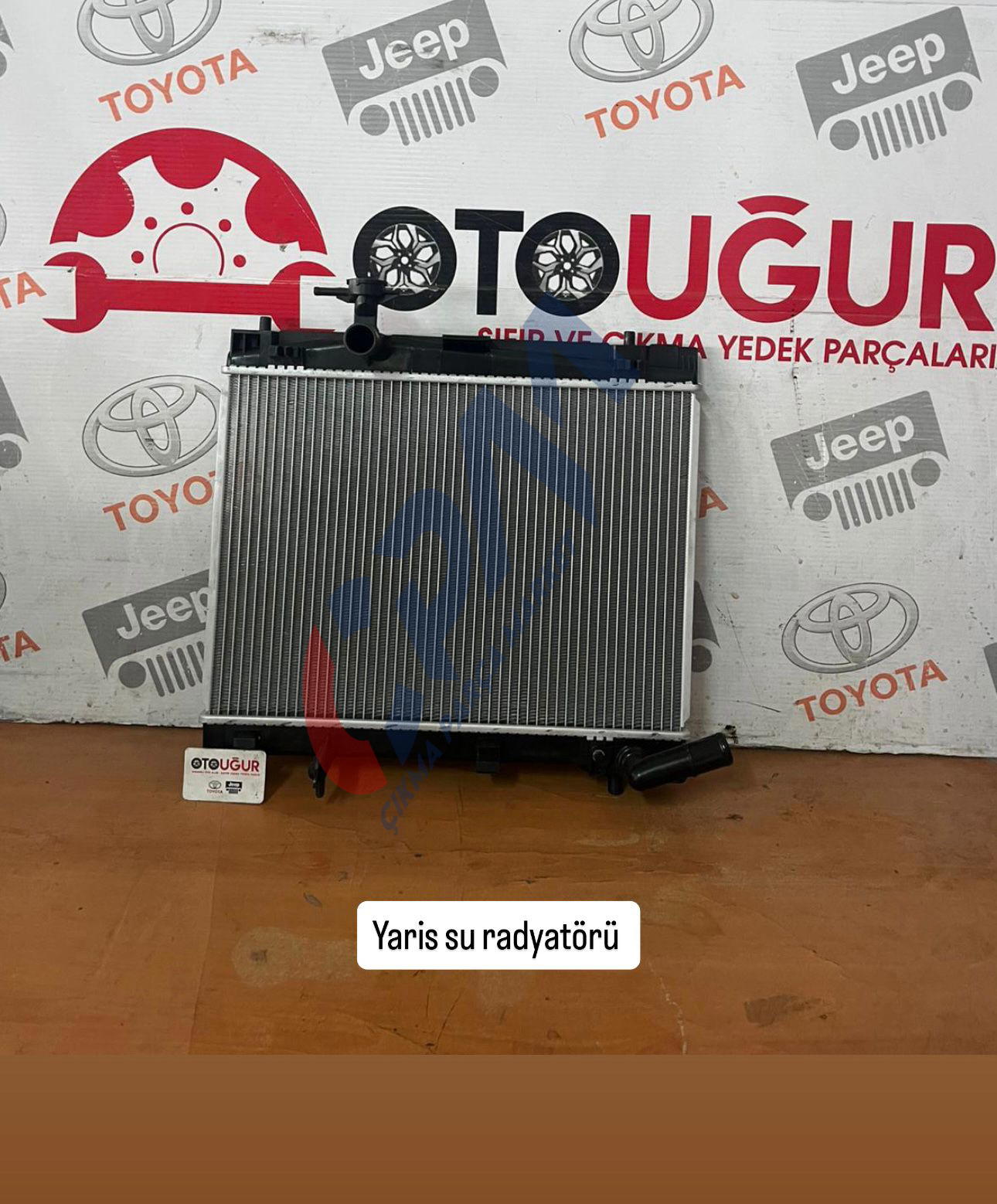 TOYOTA YARIS SU RADYATÖRÜ