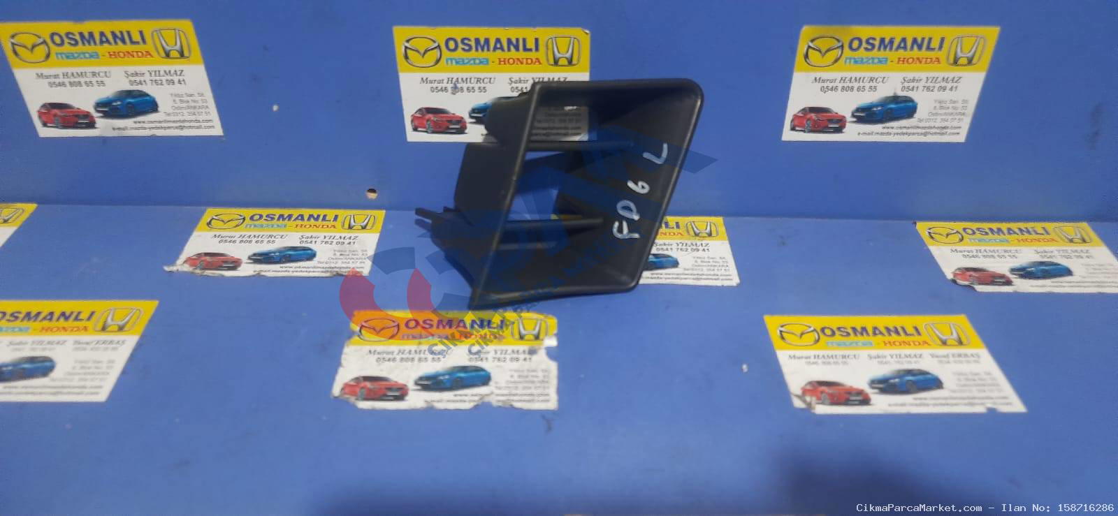 Honda Civic FD 6 Sol Sis Çerçevesi Yan Bagalit