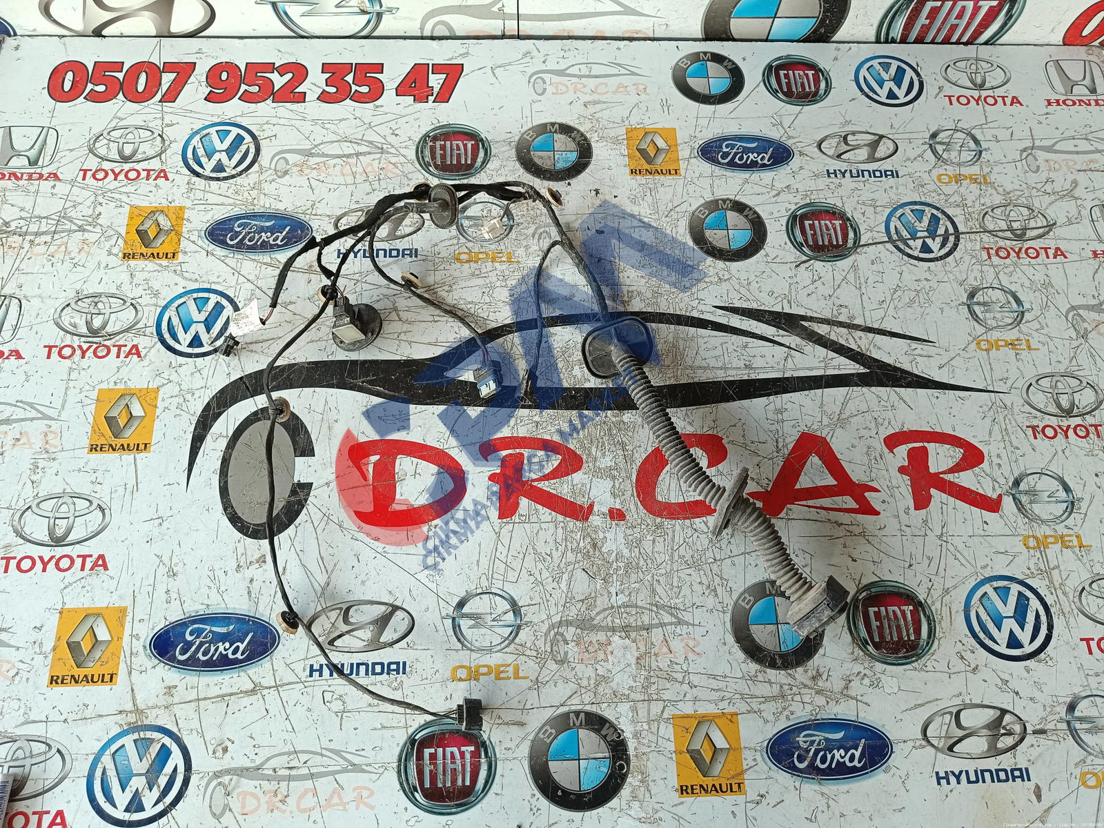 Renault Megane 3 Fluence Sağ Ön Kapı Tesisatı 241253103R