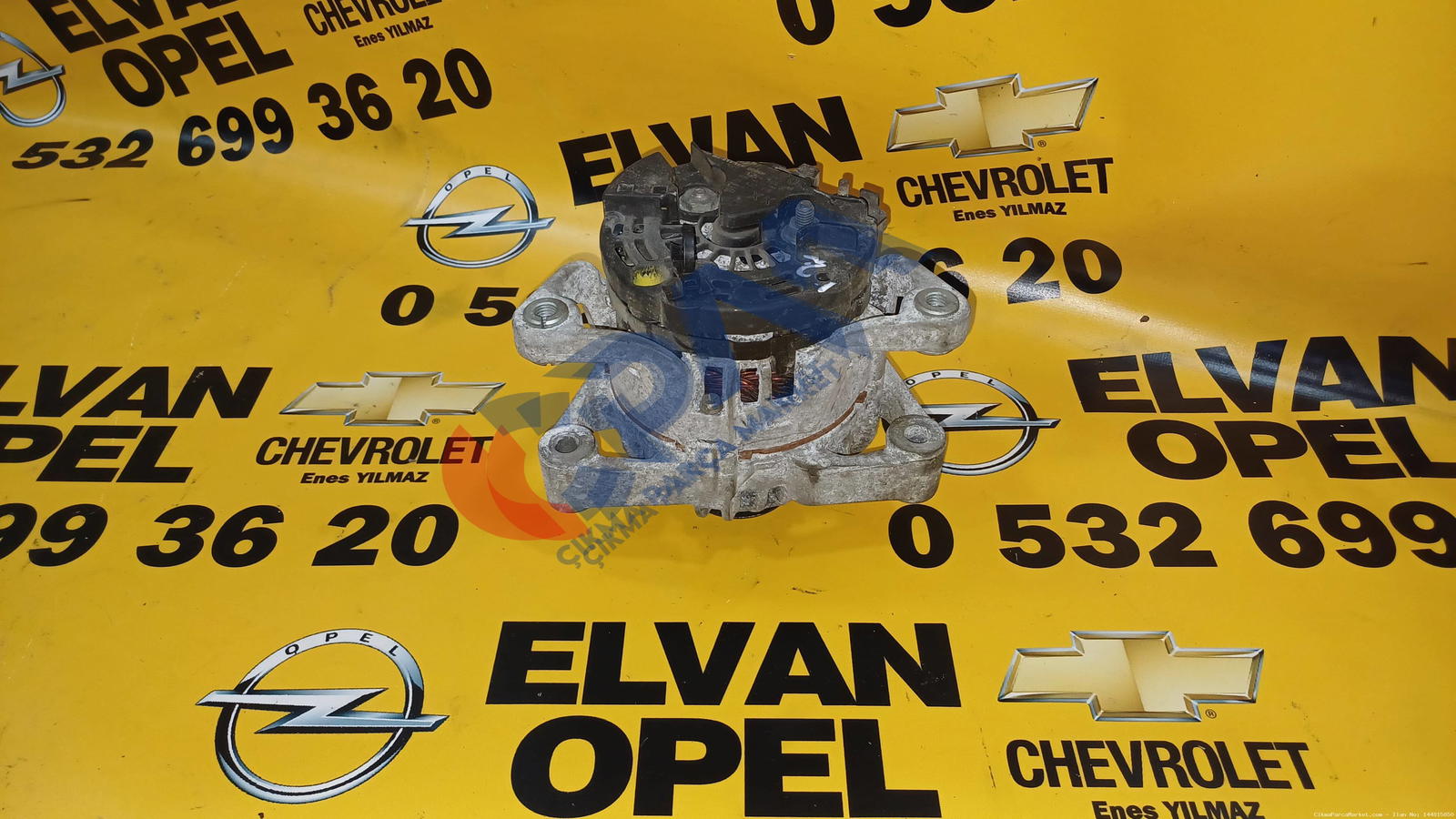 2001 2006 Opel Corsa C 1.2 16 V Çıkma Şarj Dinamosu 0124225018