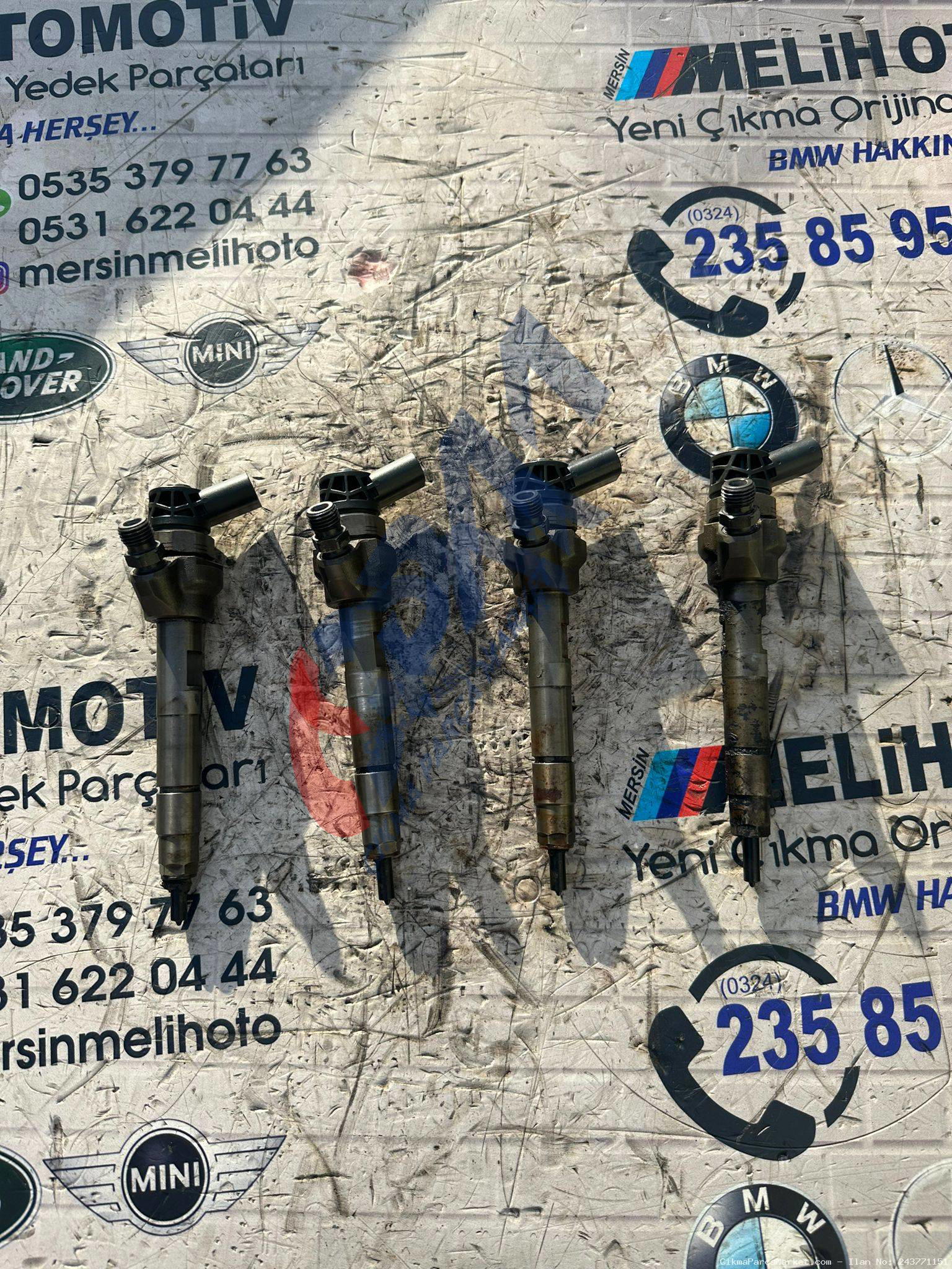 BMW ÇIKMA F10 F20 F30 E90 N47 ENJEKTÖR TAKIMI 7810702