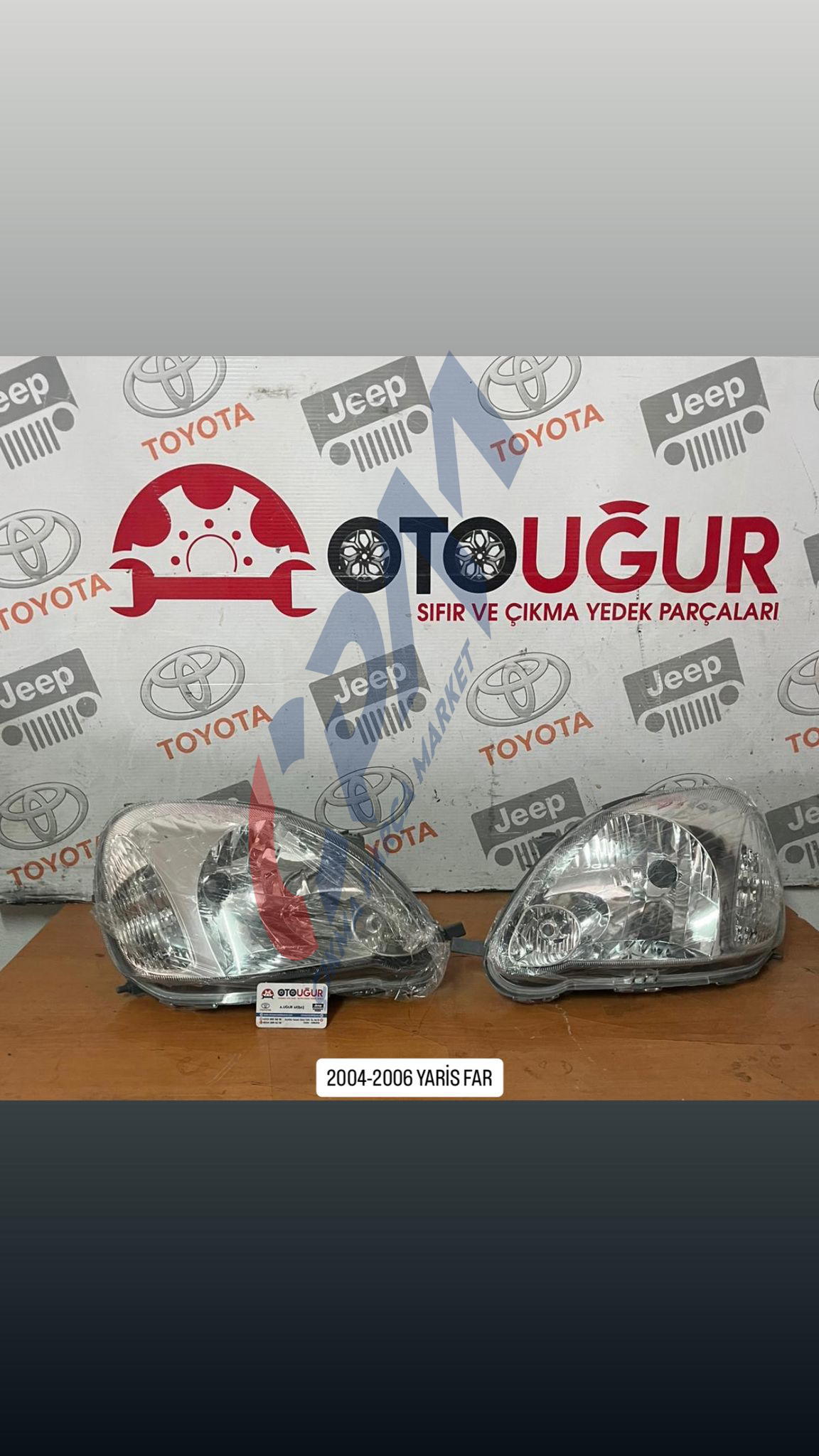2004 2006 MODEL TOYOTA YARİS FAR