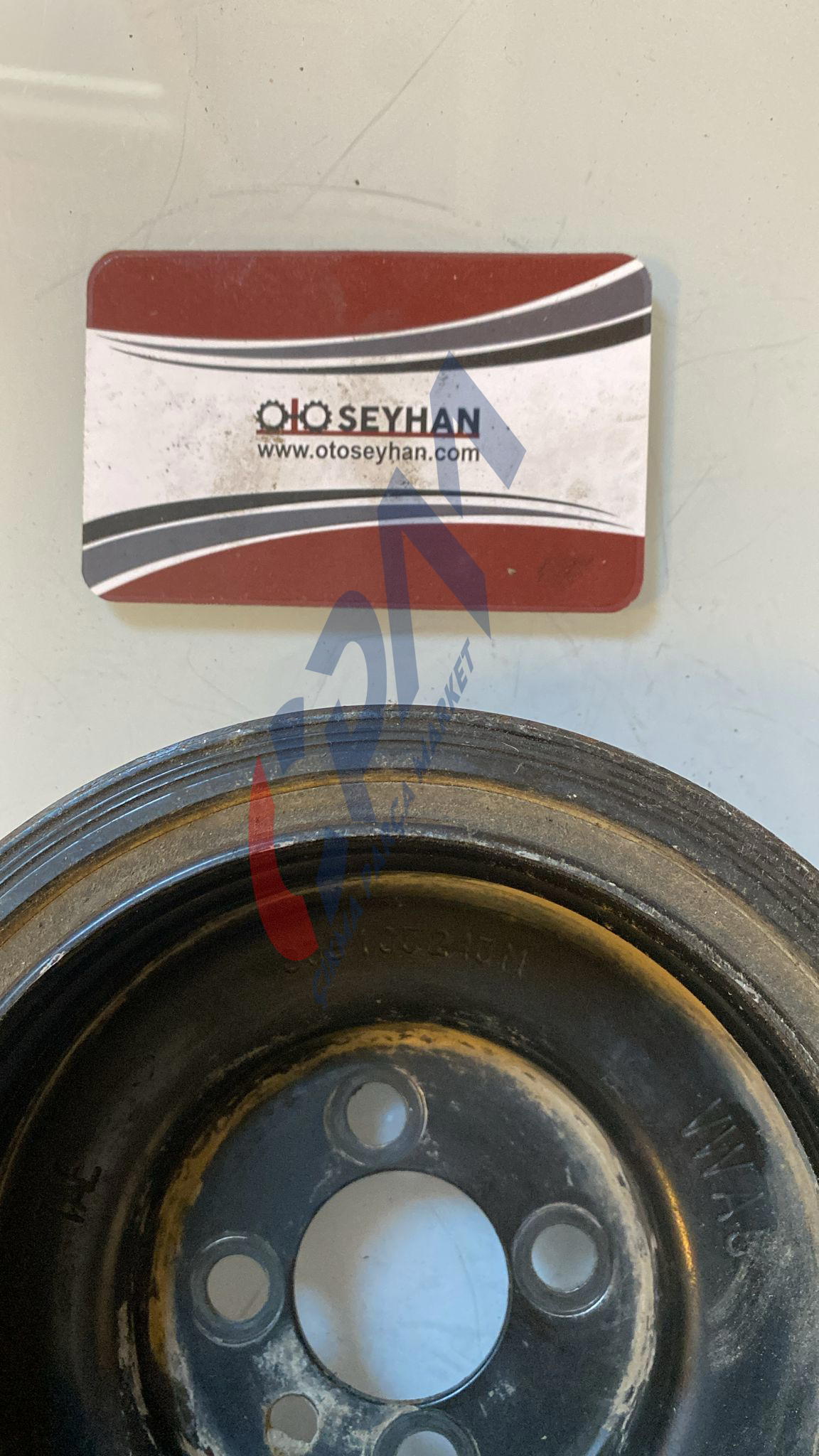 038105243M vw caddy passat polo 1.6 tdi cay krank kasnağı