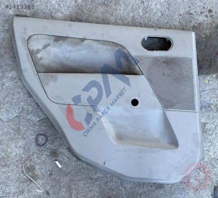 ford fiesta 2005 sol arka kapı kartonu