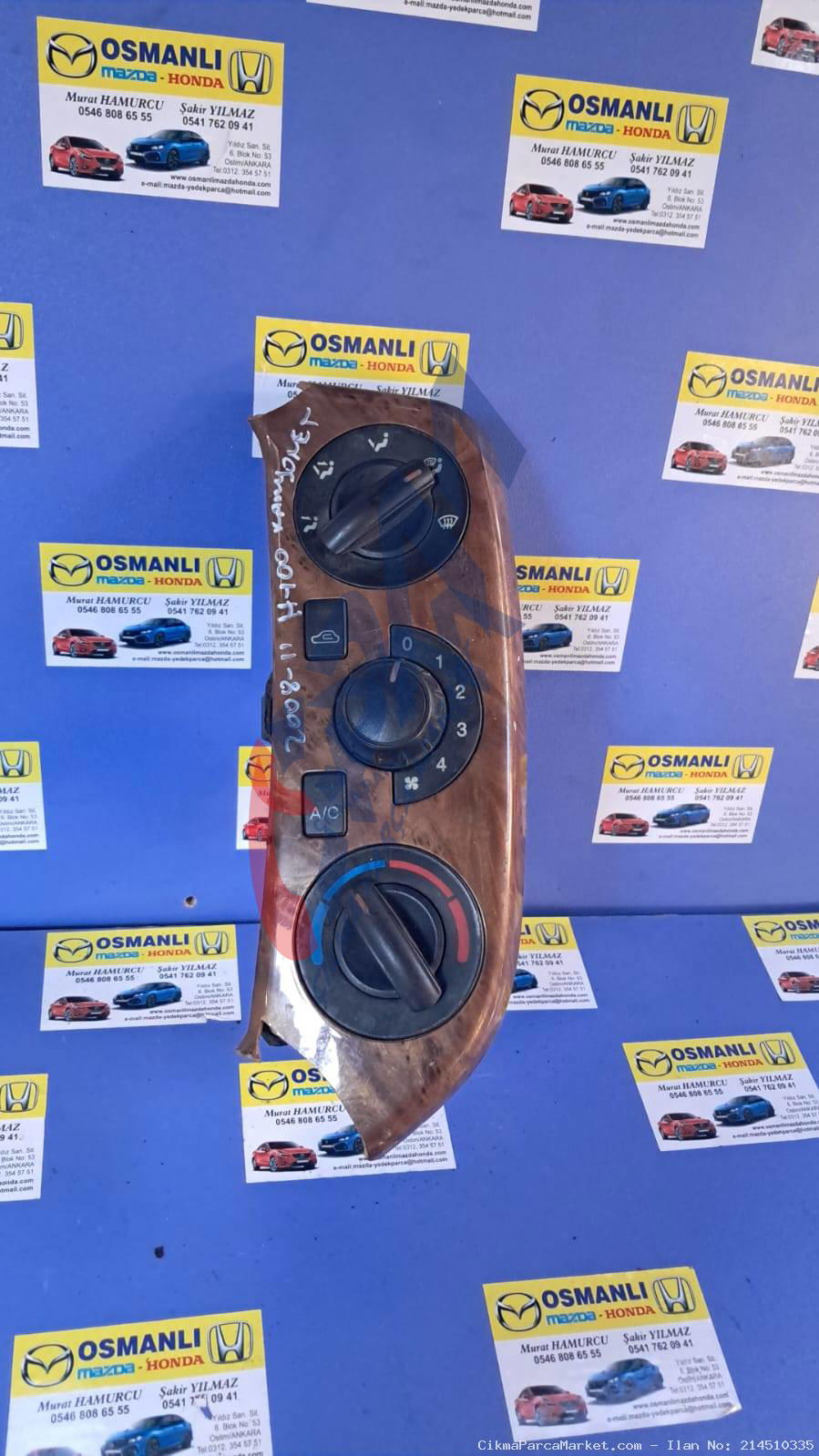 Hyundai H100 Kamyonet Kalorifer kontrol Paneli