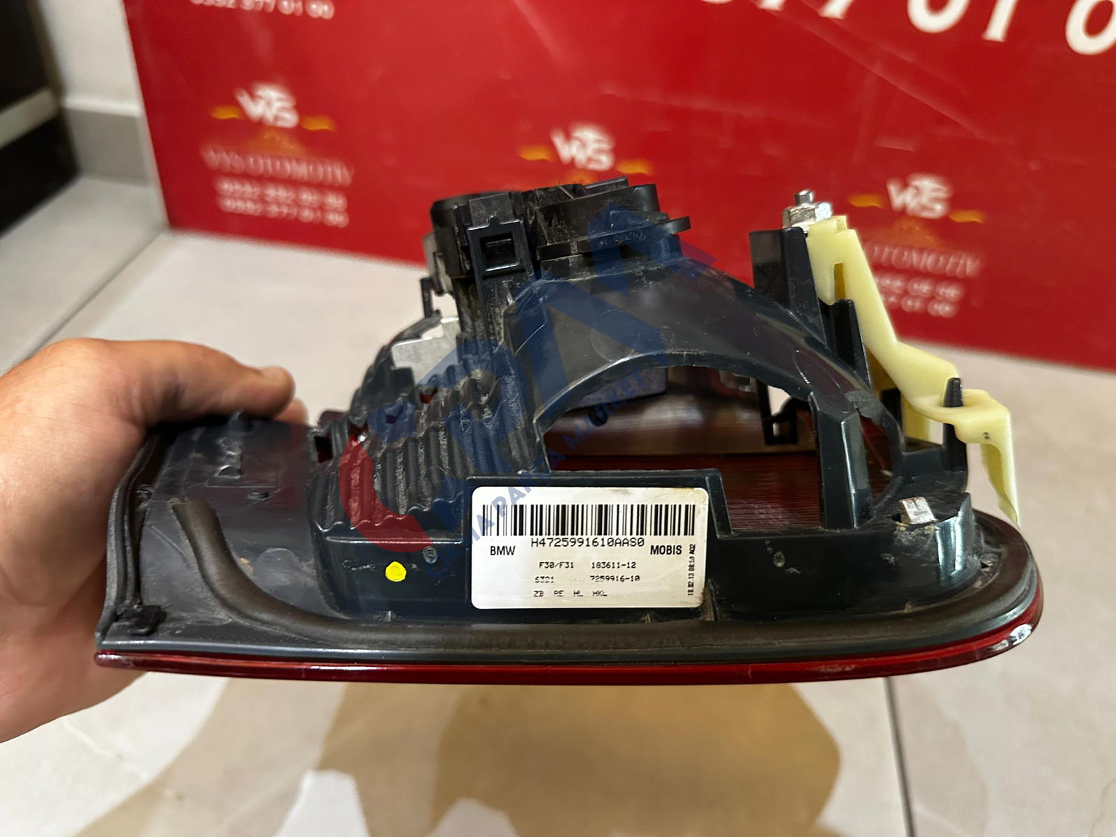 2012 2015 BMW 3 Serisi F30 Sol İç Stop 7259915