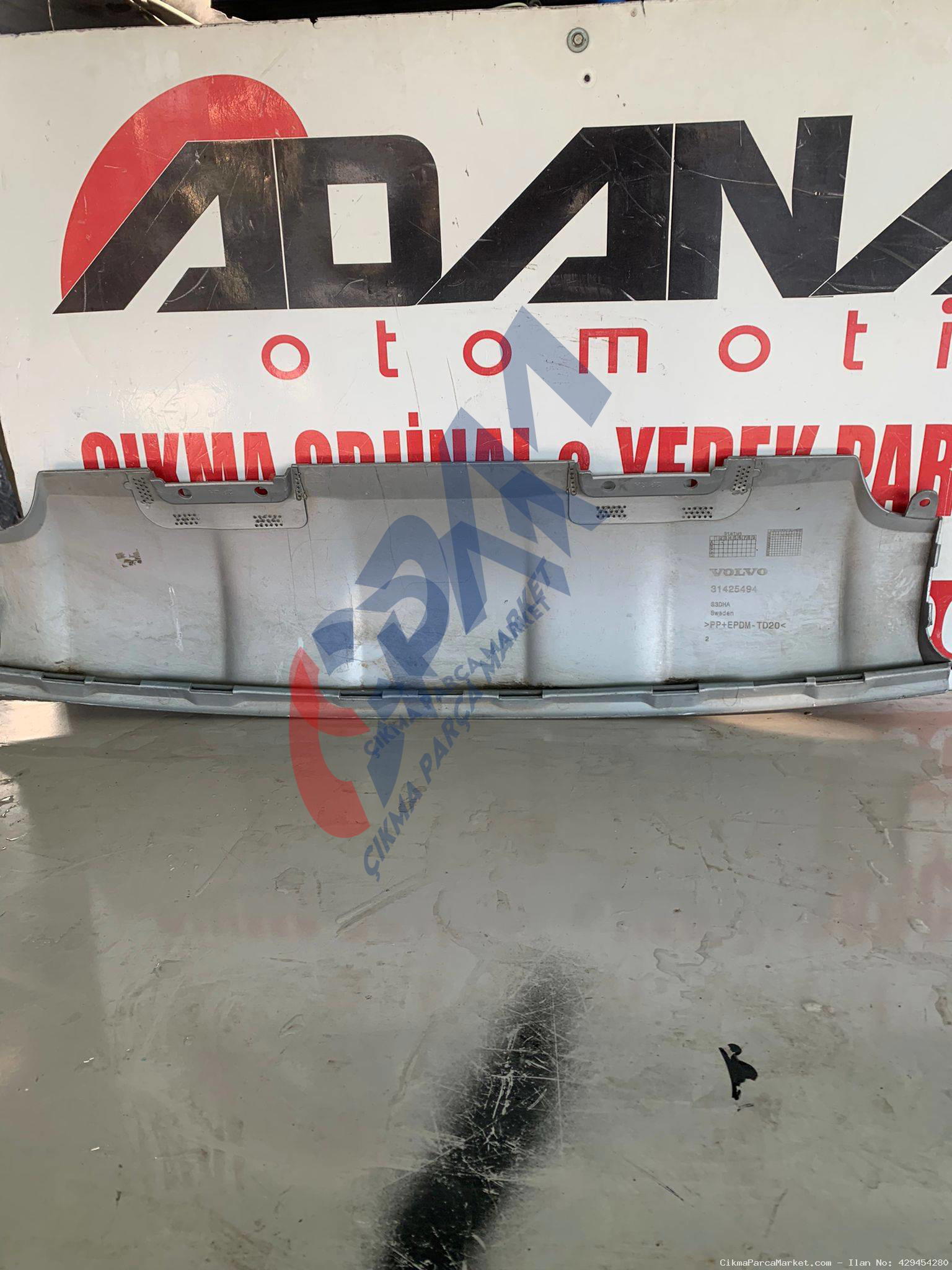2016 2017 Volvo XC60 Tampon Çıtası
