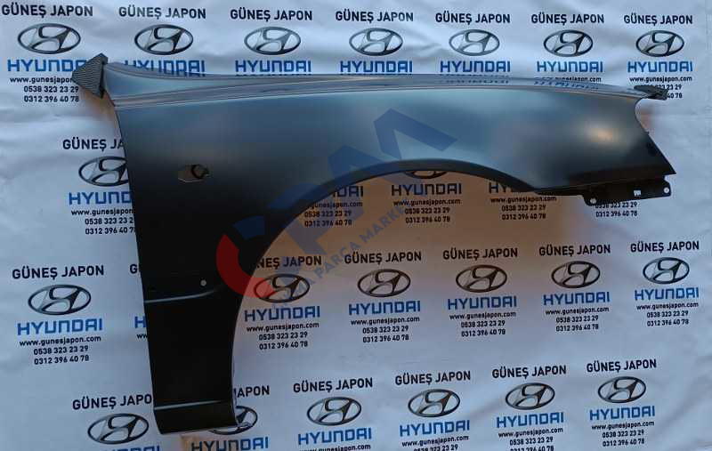 2000 2003 Hyundai Accent milenyum Sağ Ön Çamurluk sıfır yeni ürün