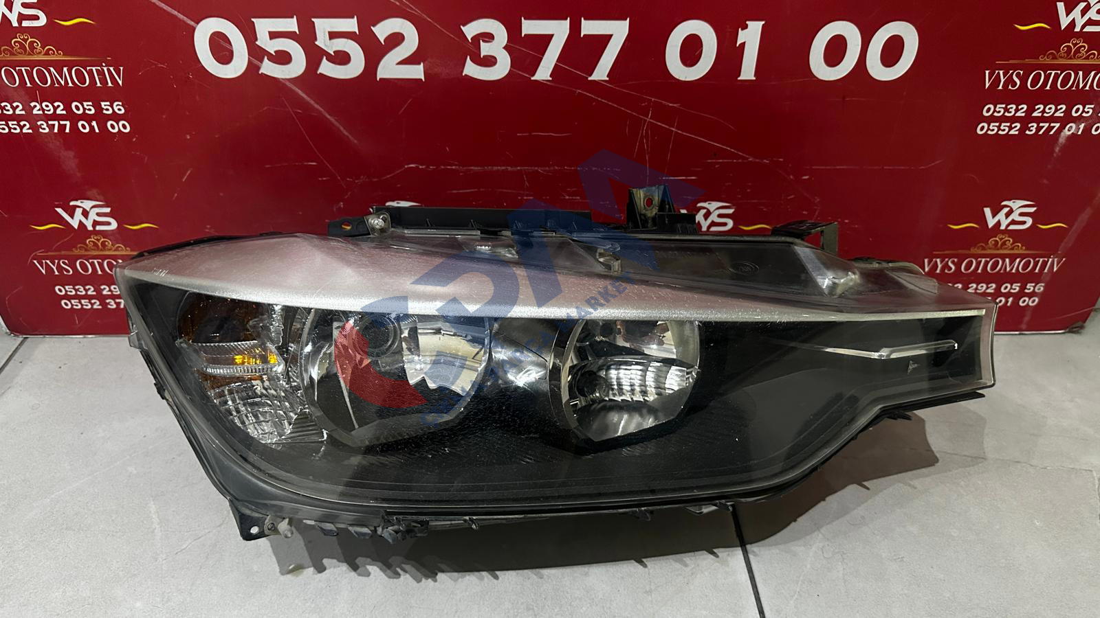 2012 2015 BMW 3 SERISI F30 HALOJEN HATASIZ SAĞ ÖN FAR