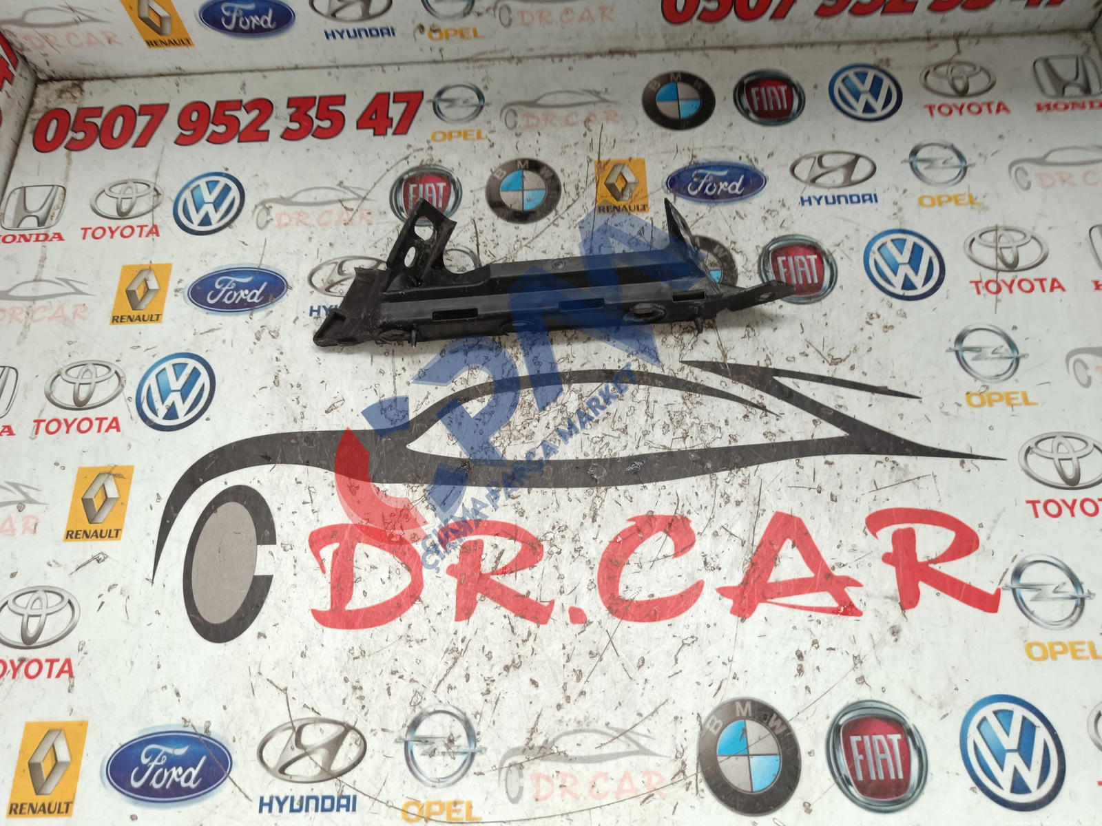 2008 2012 Seat ibiza Ön Tampon Braketi 6J0807185