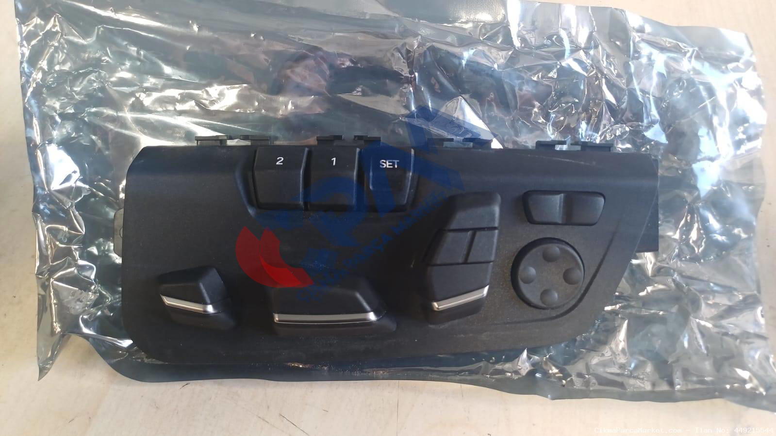 2013 2018BMW X5 F15 SOL ÖN ŞOFÖR TARAF KOLTUK HAFIZA DÜĞME TAKIMI 9359817