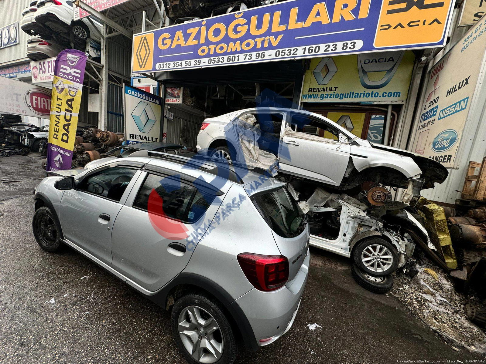 Dacia Sandero Stepway Çıkma 0.9 Tce Motor Beyin Takım Set