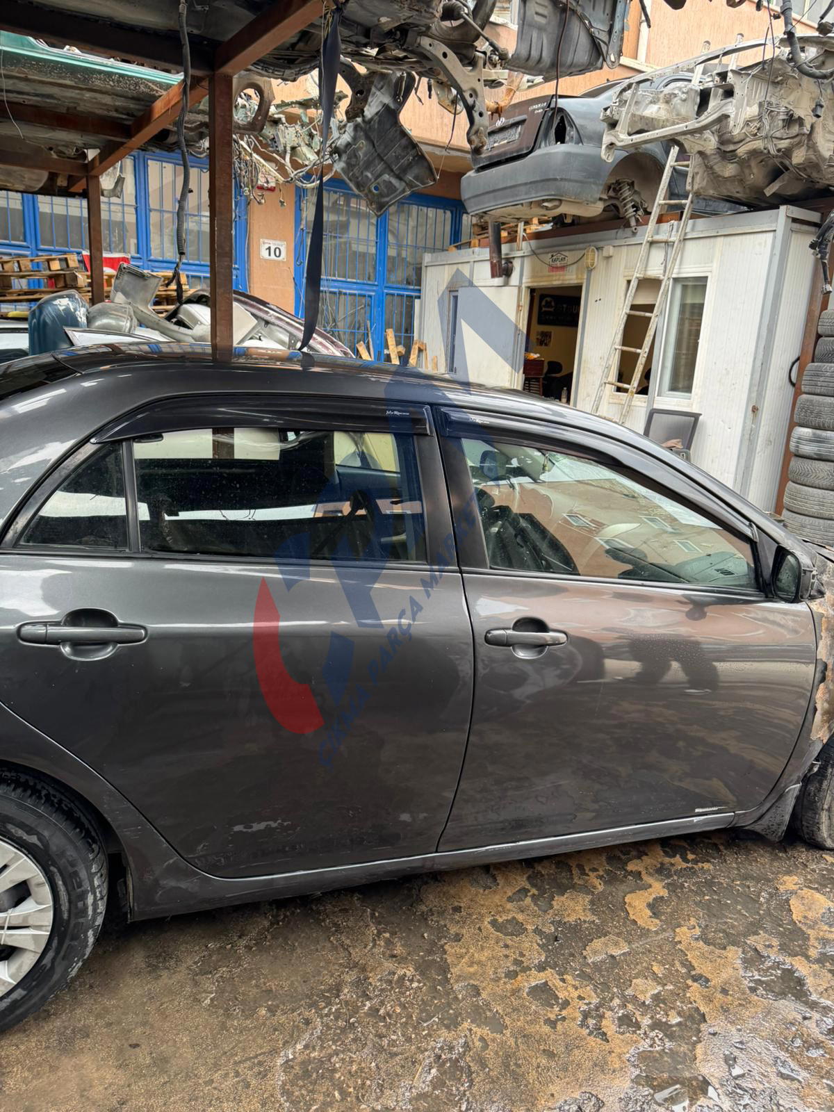 2009 MODEL TOYOTA COROLLA 1.4 DİZEL ARKA KAPI
