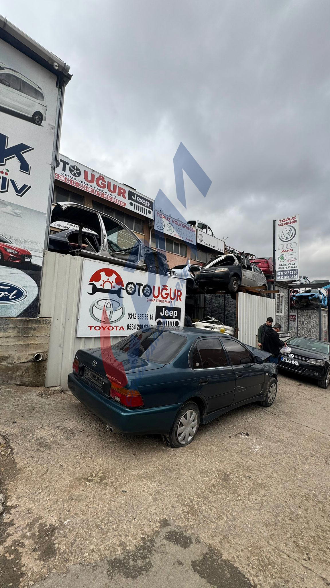 1995 MODEL TOYOTA COROLLA 1.3  SAĞ ÖN KAPI