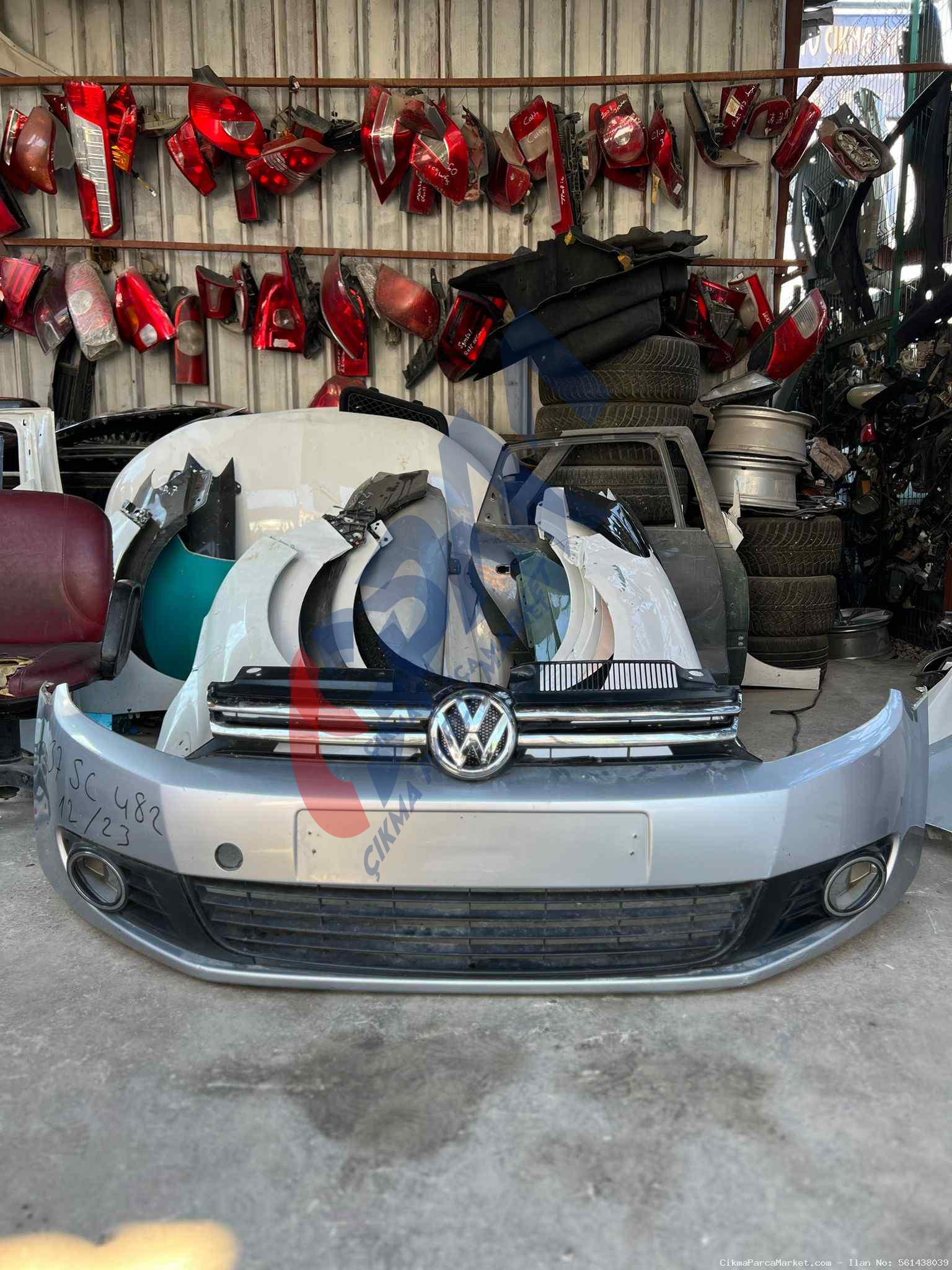 2010 2012 Volkswagen Golf 6 Ön Tampon