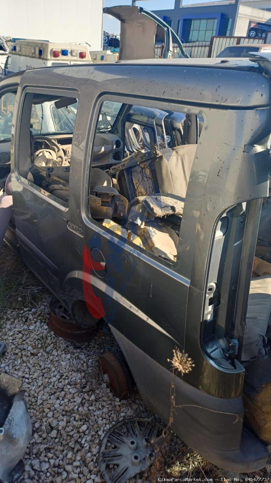 2001 2012 Fiat Doblo Sol Arka Çamurluk