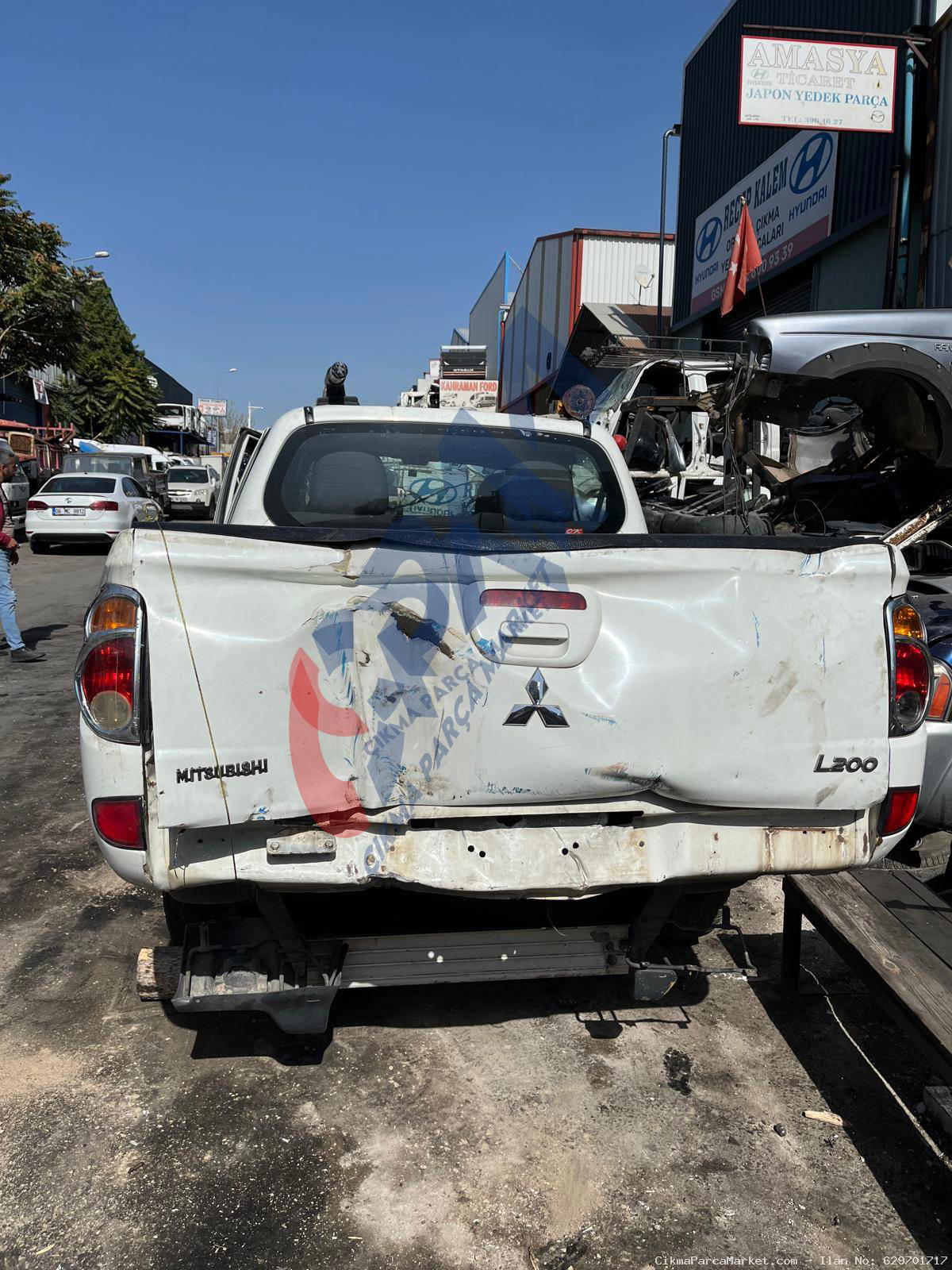 2011 2024 Mitsubishi L 200 Çıkma Motor Kaputu